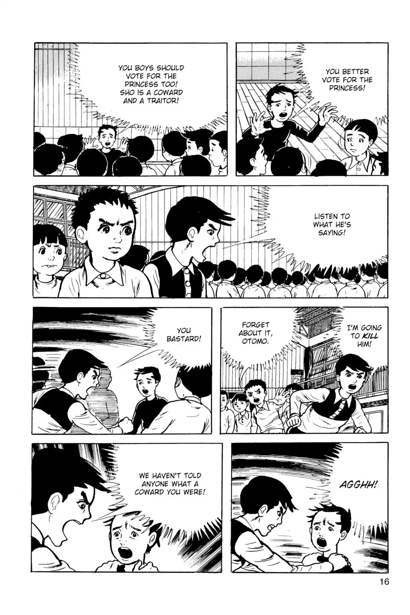Drifting Classroom Chapter 14 page 17 - Chapter 14: The Nation of Yamato Elementary
