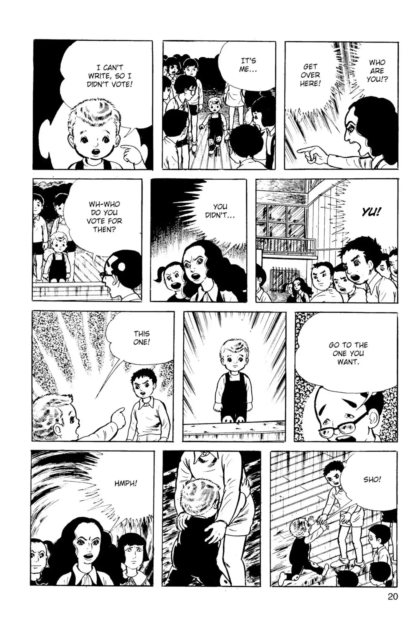 Drifting Classroom Chapter 14 page 21 - Chapter 14: The Nation of Yamato Elementary