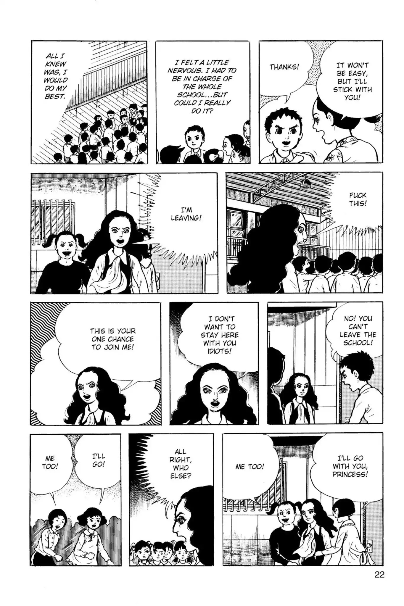Drifting Classroom Chapter 14 page 23 - Chapter 14: The Nation of Yamato Elementary