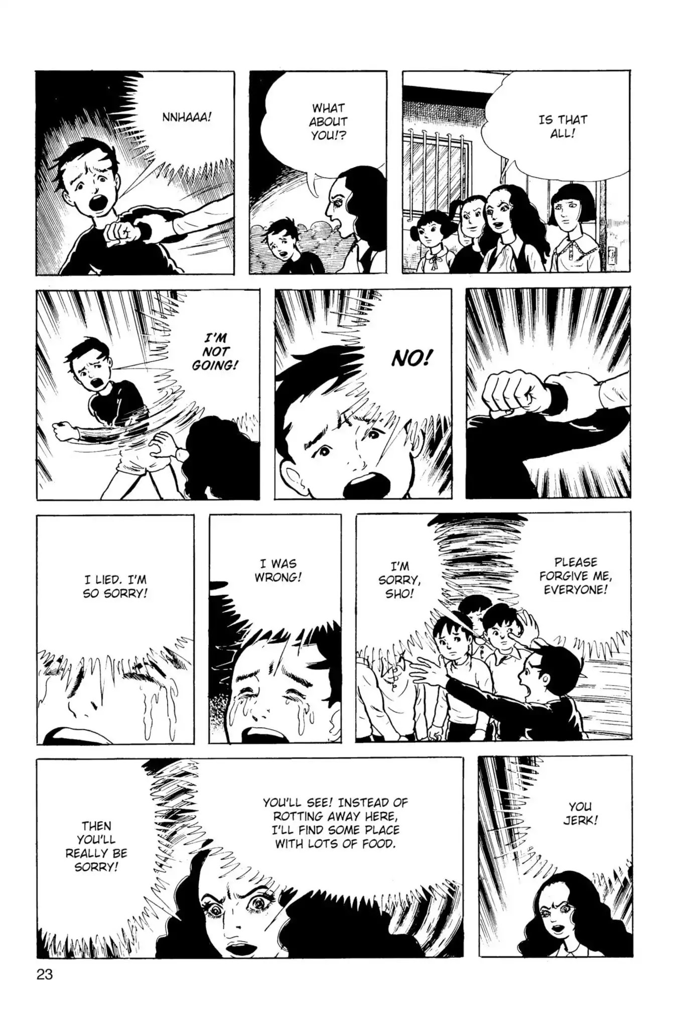 Drifting Classroom Chapter 14 page 24 - Chapter 14: The Nation of Yamato Elementary