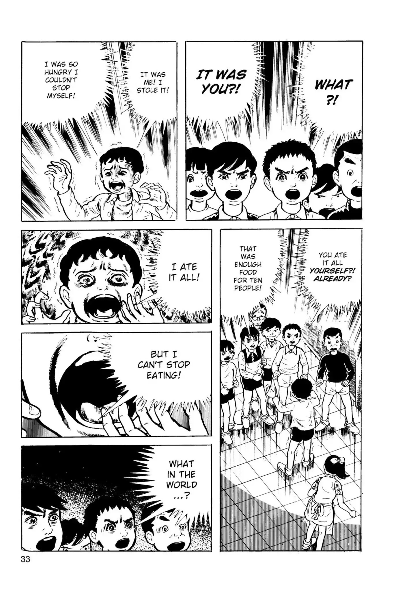 Drifting Classroom Chapter 14 page 34 - Chapter 14: The Nation of Yamato Elementary