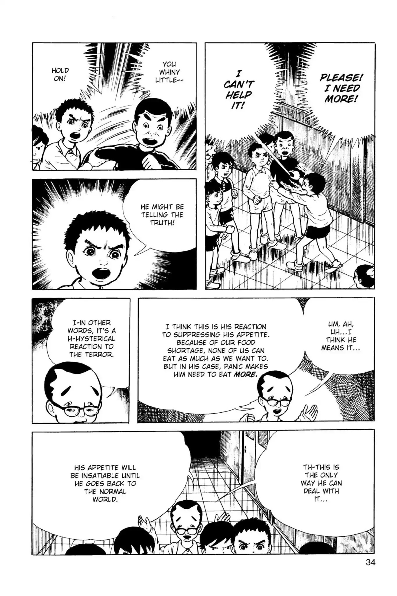 Drifting Classroom Chapter 14 page 35 - Chapter 14: The Nation of Yamato Elementary