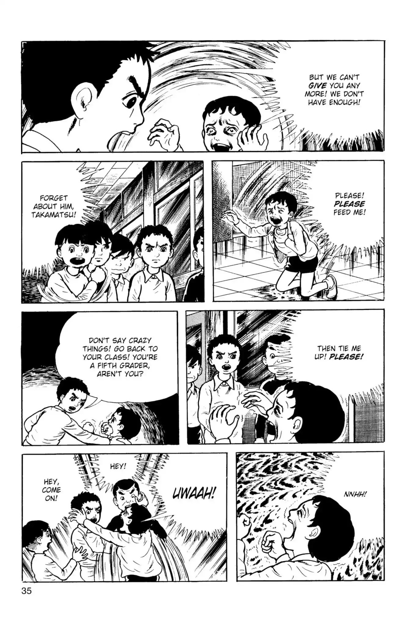 Drifting Classroom Chapter 14 page 36 - Chapter 14: The Nation of Yamato Elementary