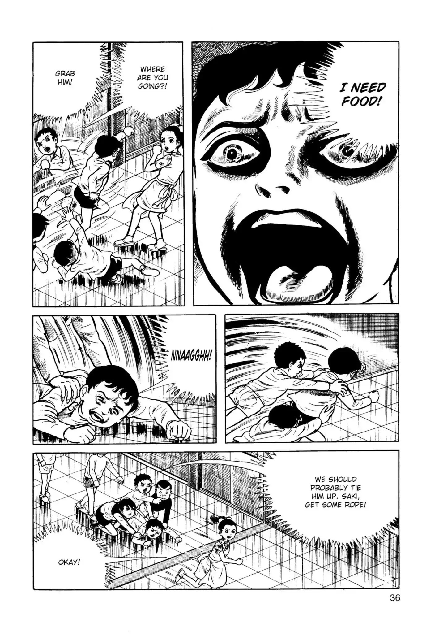 Drifting Classroom Chapter 14 page 37 - Chapter 14: The Nation of Yamato Elementary