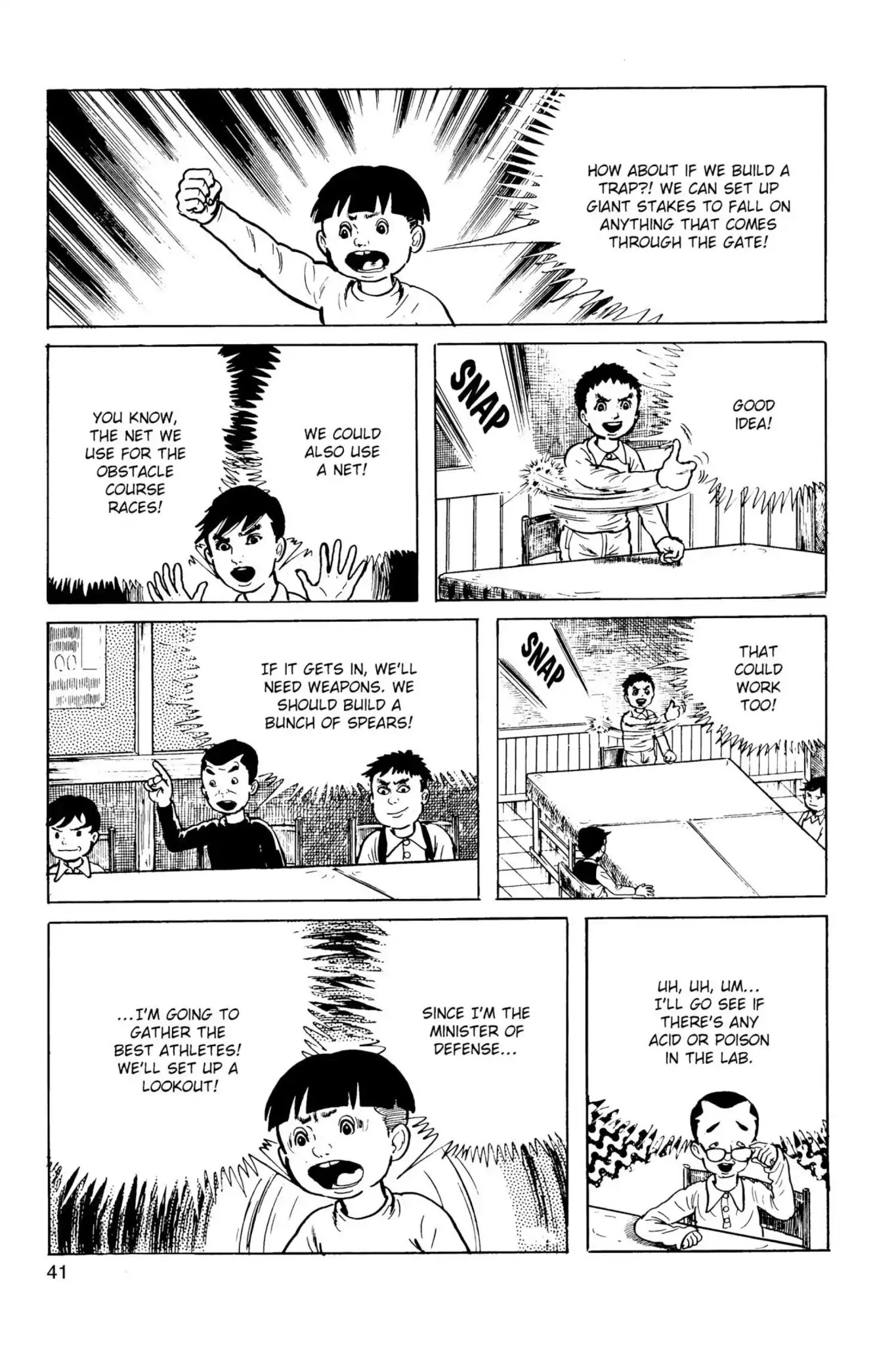 Drifting Classroom Chapter 14 page 42 - Chapter 14: The Nation of Yamato Elementary