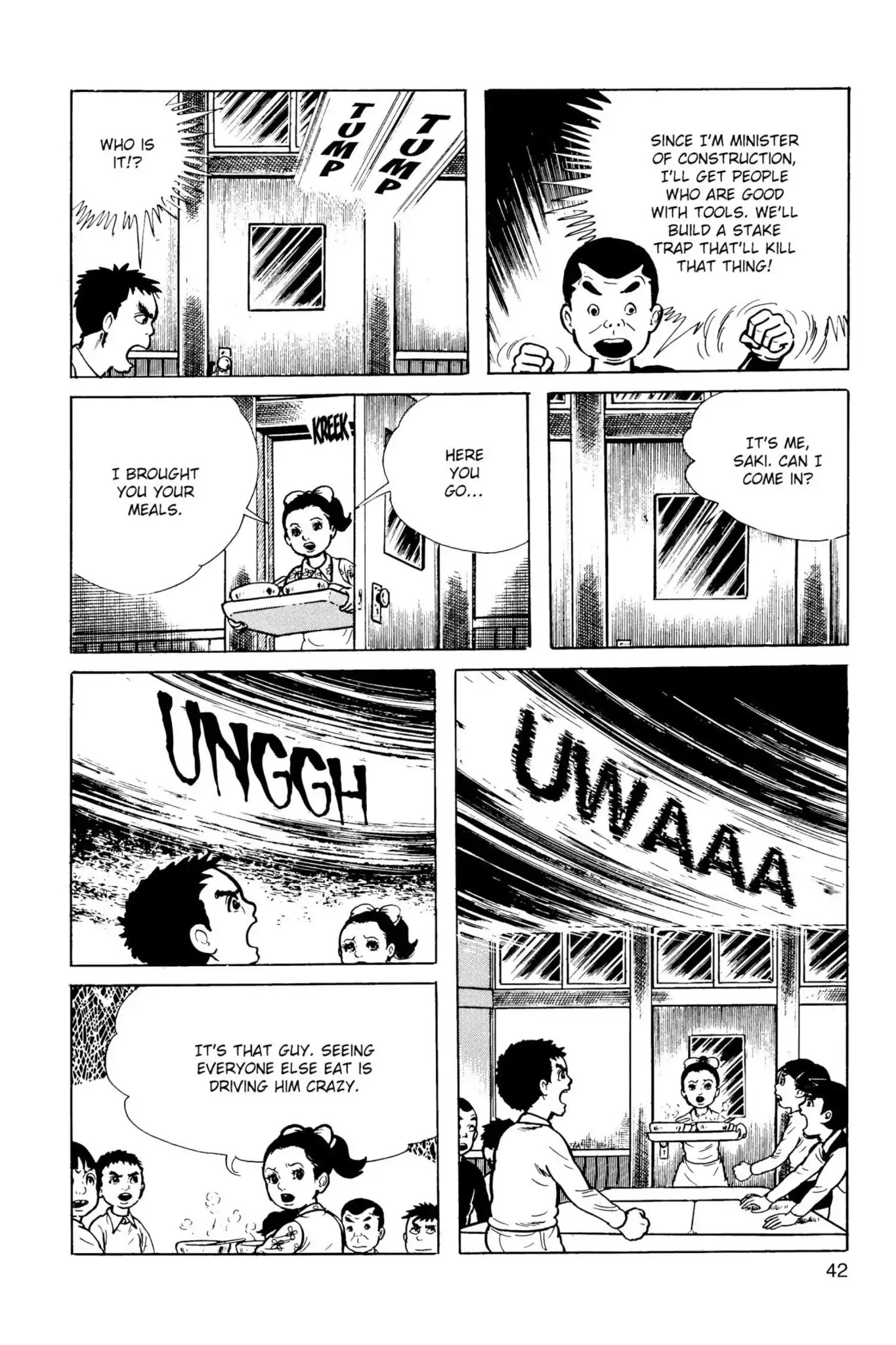 Drifting Classroom Chapter 14 page 43 - Chapter 14: The Nation of Yamato Elementary