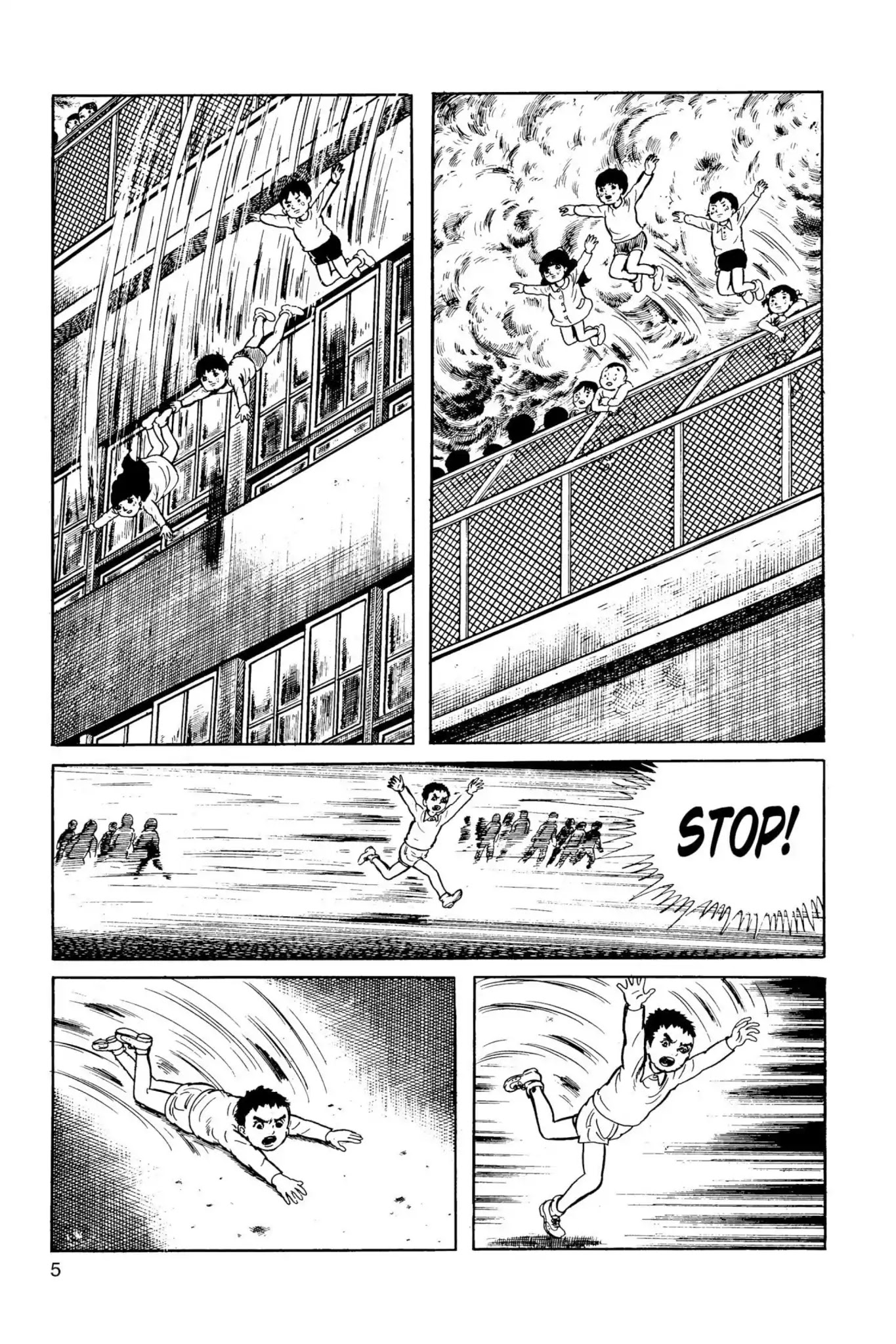 Drifting Classroom Chapter 14 page 6 - Chapter 14: The Nation of Yamato Elementary