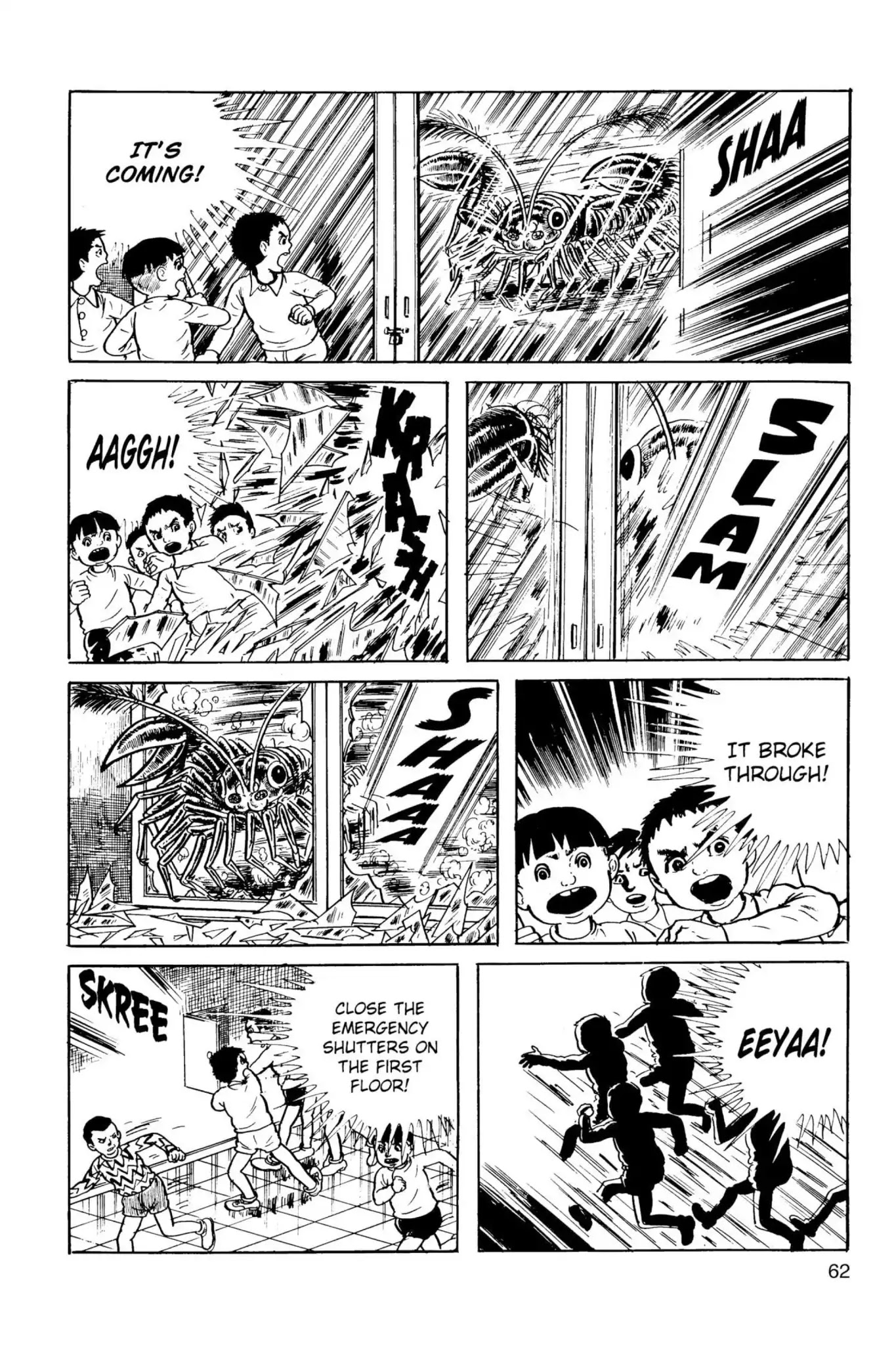 Drifting Classroom Chapter 15 page 12 - Chapter 15: The Monster Attacks
