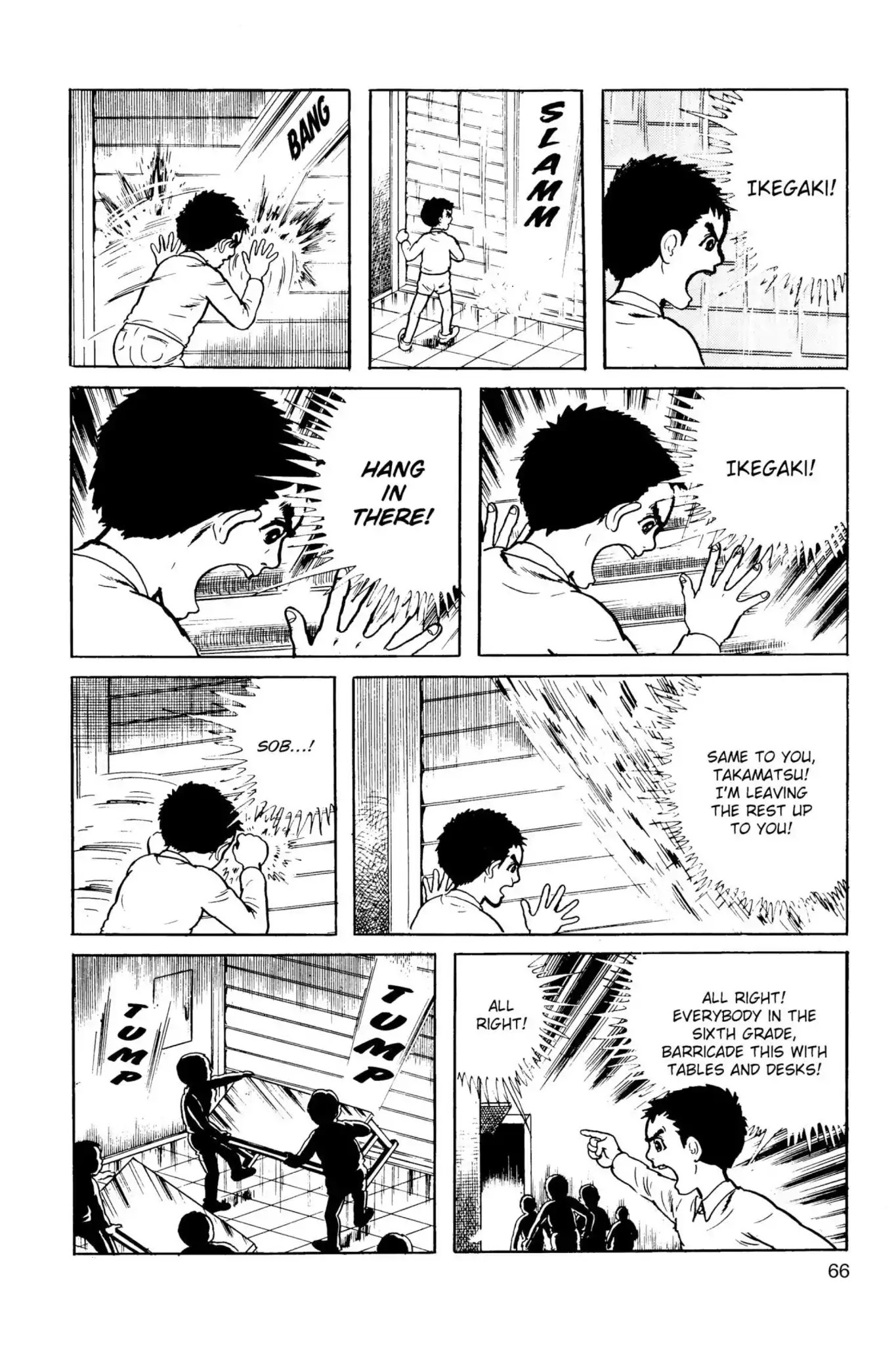 Drifting Classroom Chapter 15 page 16 - Chapter 15: The Monster Attacks