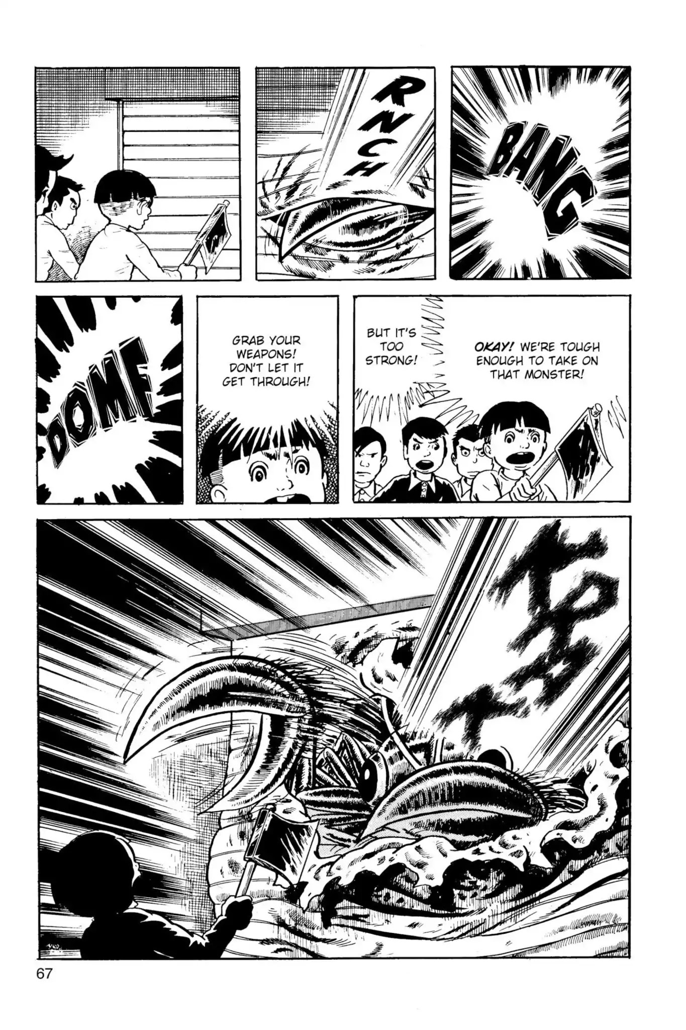 Drifting Classroom Chapter 15 page 17 - Chapter 15: The Monster Attacks