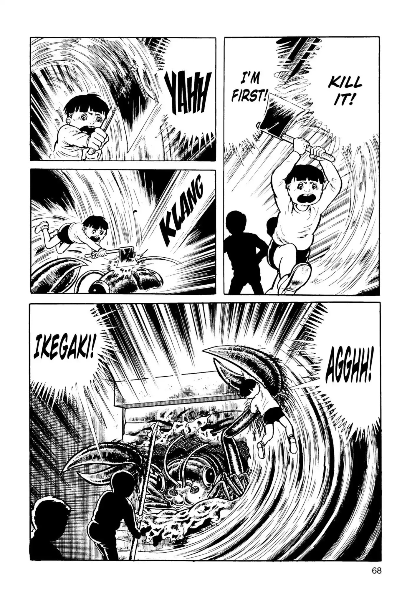 Drifting Classroom Chapter 15 page 18 - Chapter 15: The Monster Attacks