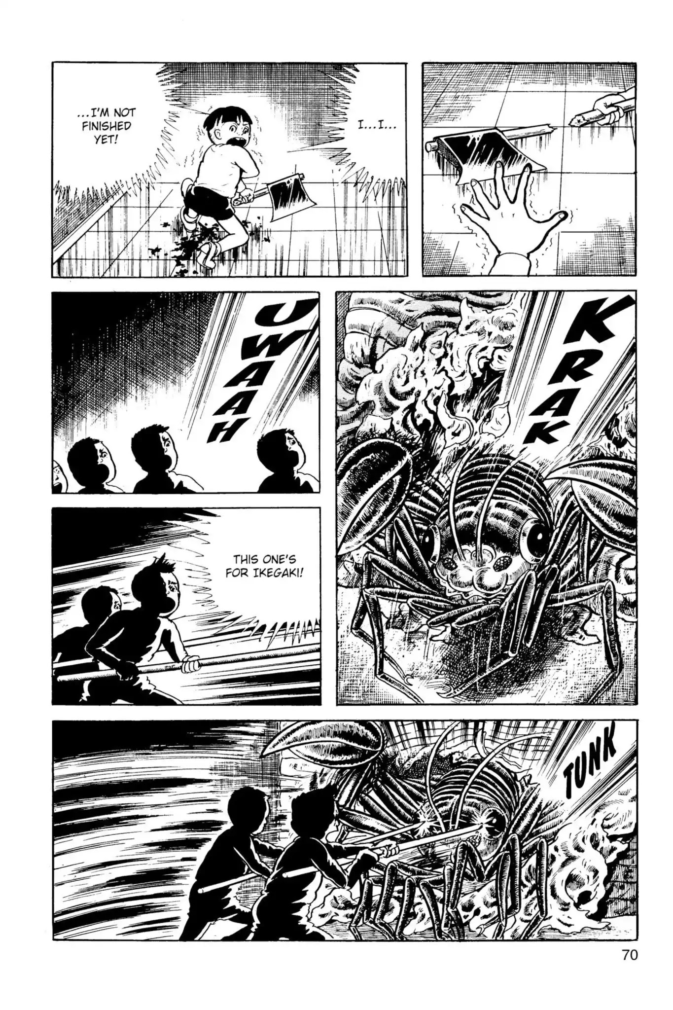 Drifting Classroom Chapter 15 page 20 - Chapter 15: The Monster Attacks