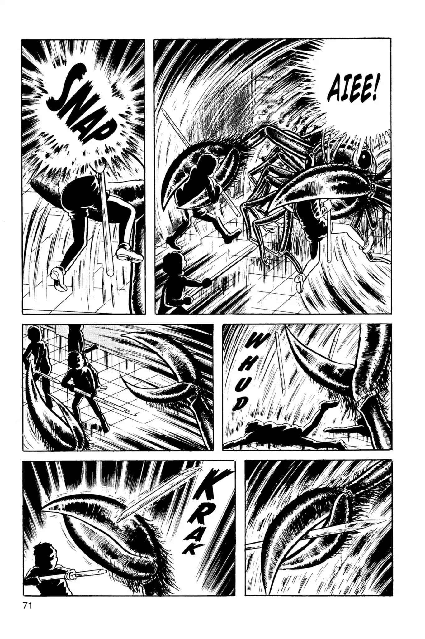 Drifting Classroom Chapter 15 page 21 - Chapter 15: The Monster Attacks