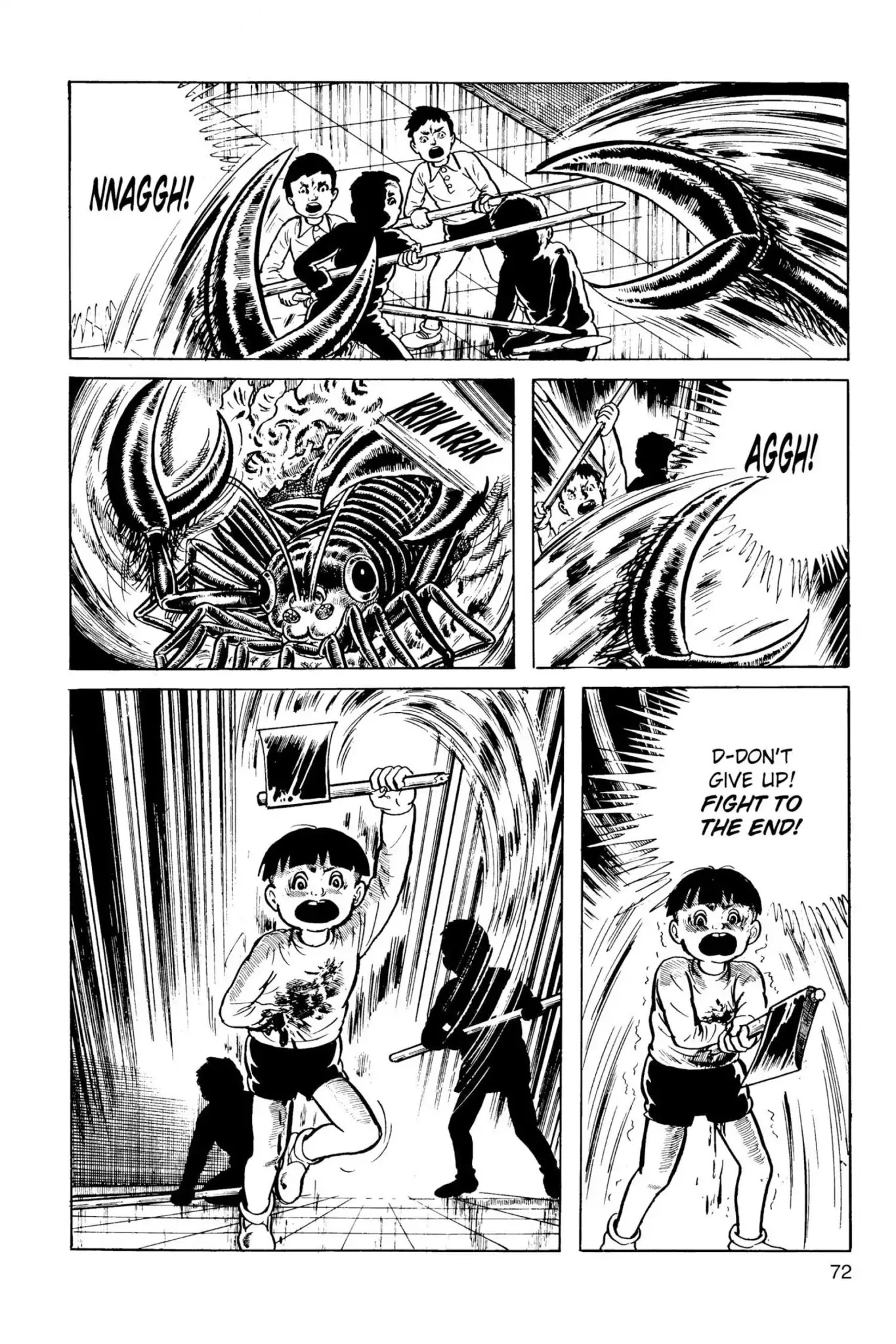 Drifting Classroom Chapter 15 page 22 - Chapter 15: The Monster Attacks