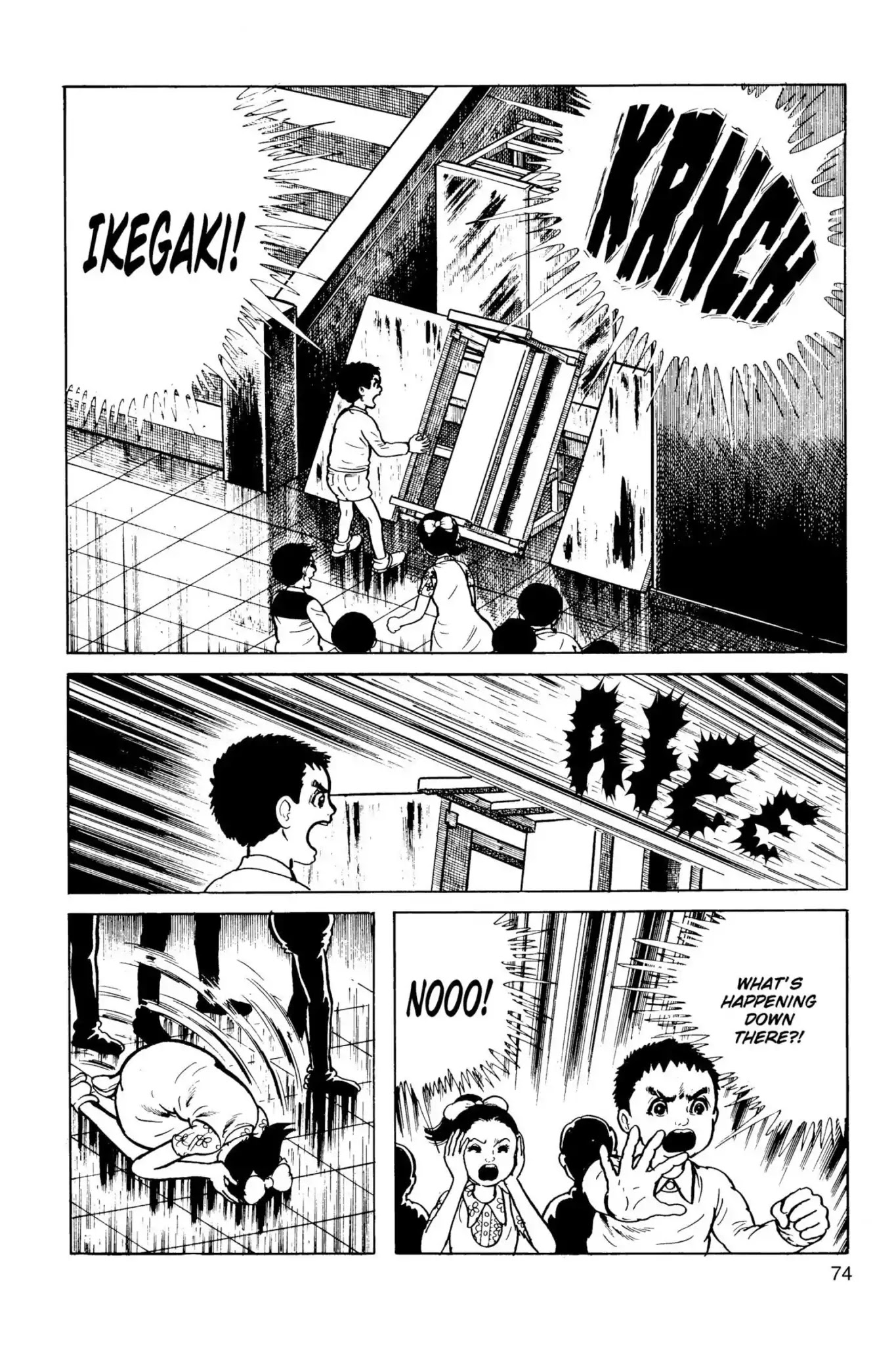 Drifting Classroom Chapter 15 page 24 - Chapter 15: The Monster Attacks