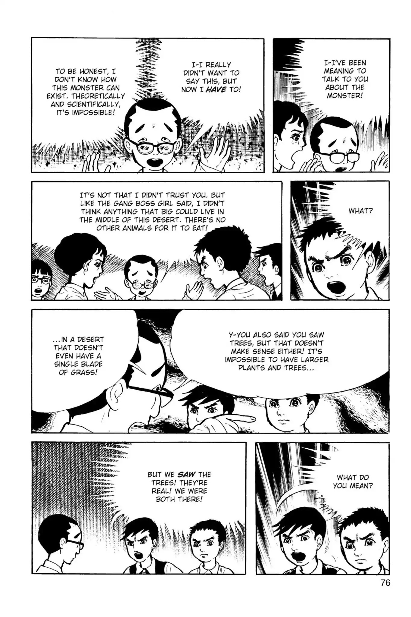 Drifting Classroom Chapter 15 page 26 - Chapter 15: The Monster Attacks