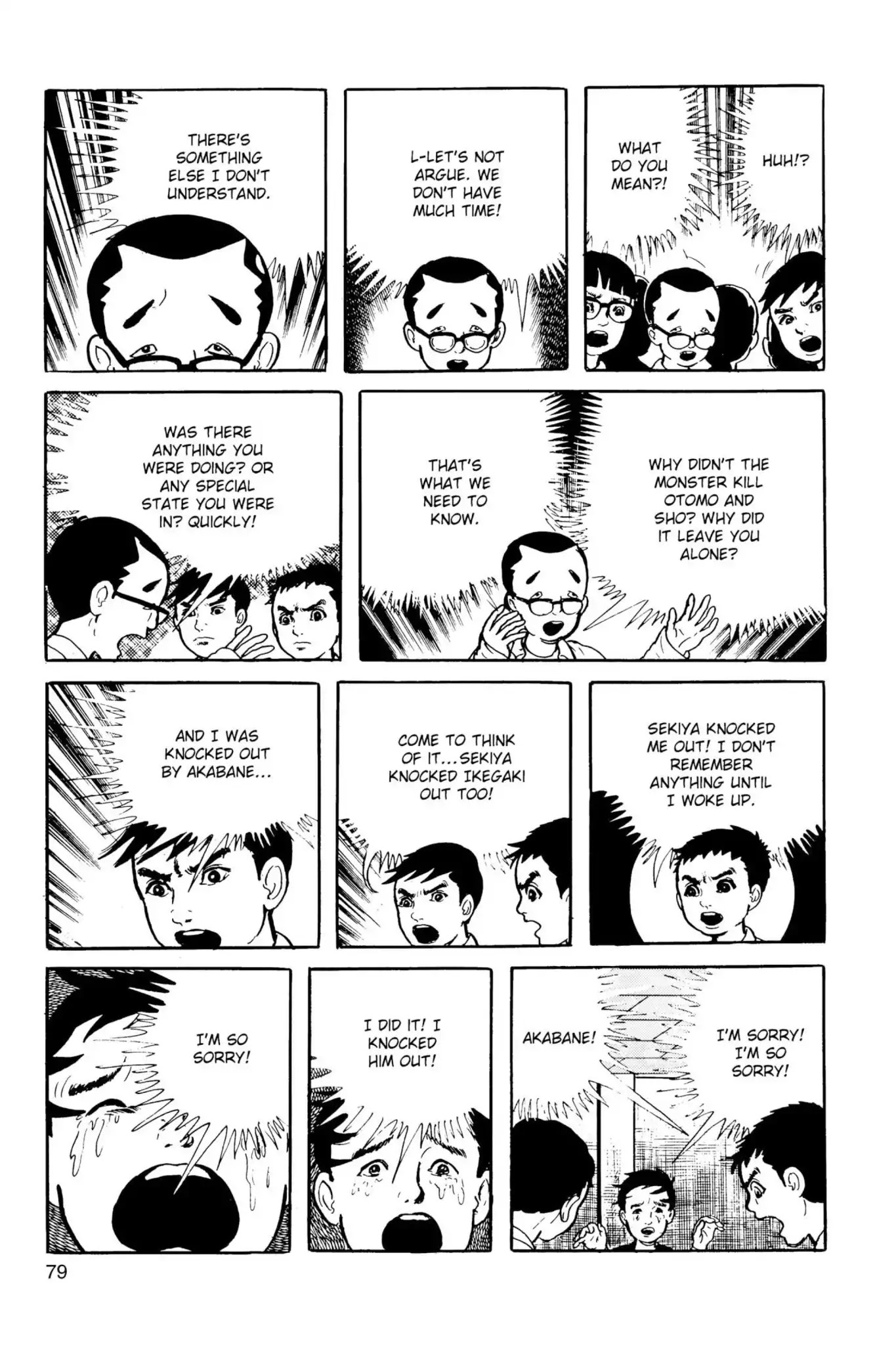 Drifting Classroom Chapter 15 page 29 - Chapter 15: The Monster Attacks