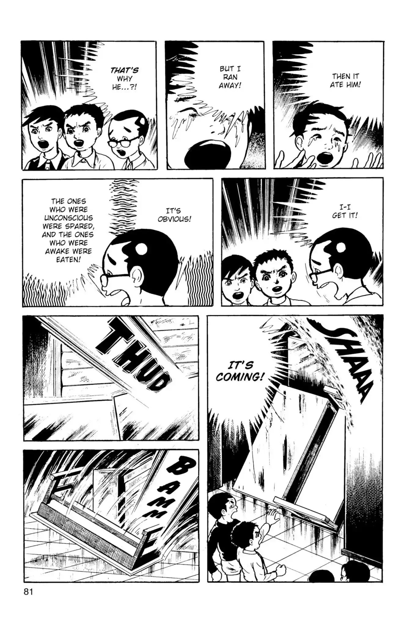 Drifting Classroom Chapter 15 page 31 - Chapter 15: The Monster Attacks