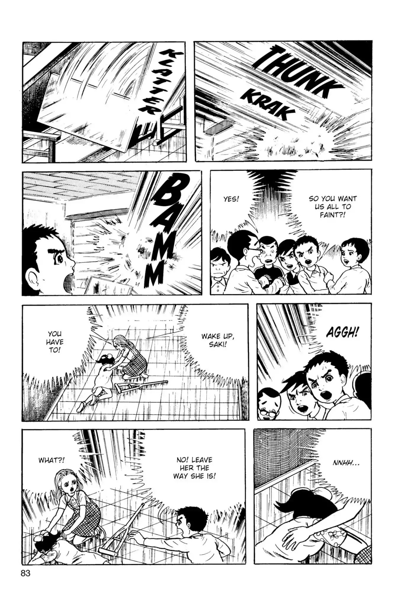 Drifting Classroom Chapter 15 page 33 - Chapter 15: The Monster Attacks
