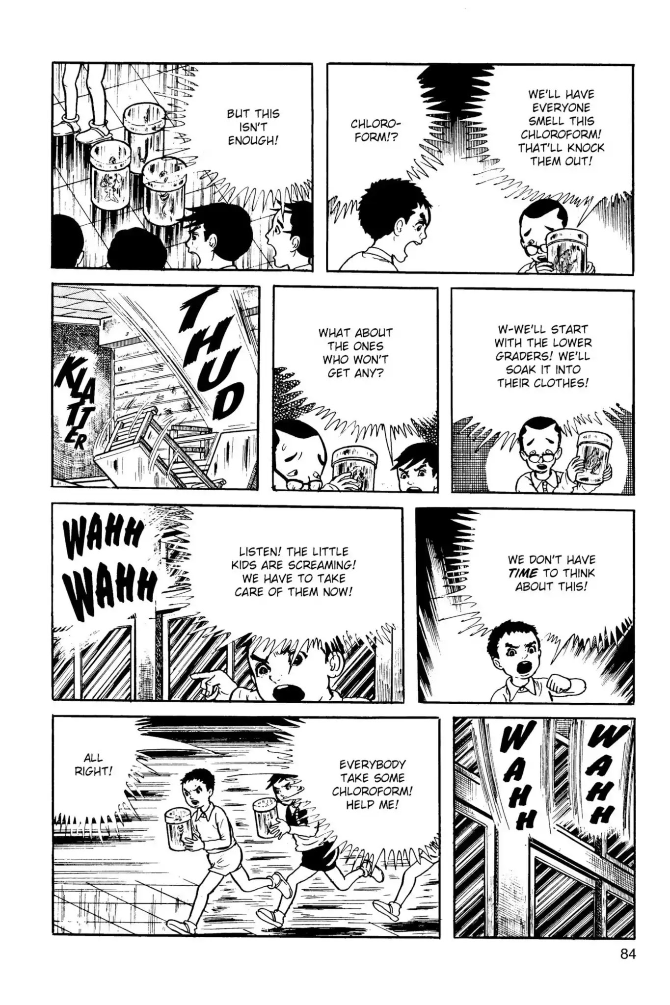 Drifting Classroom Chapter 15 page 34 - Chapter 15: The Monster Attacks
