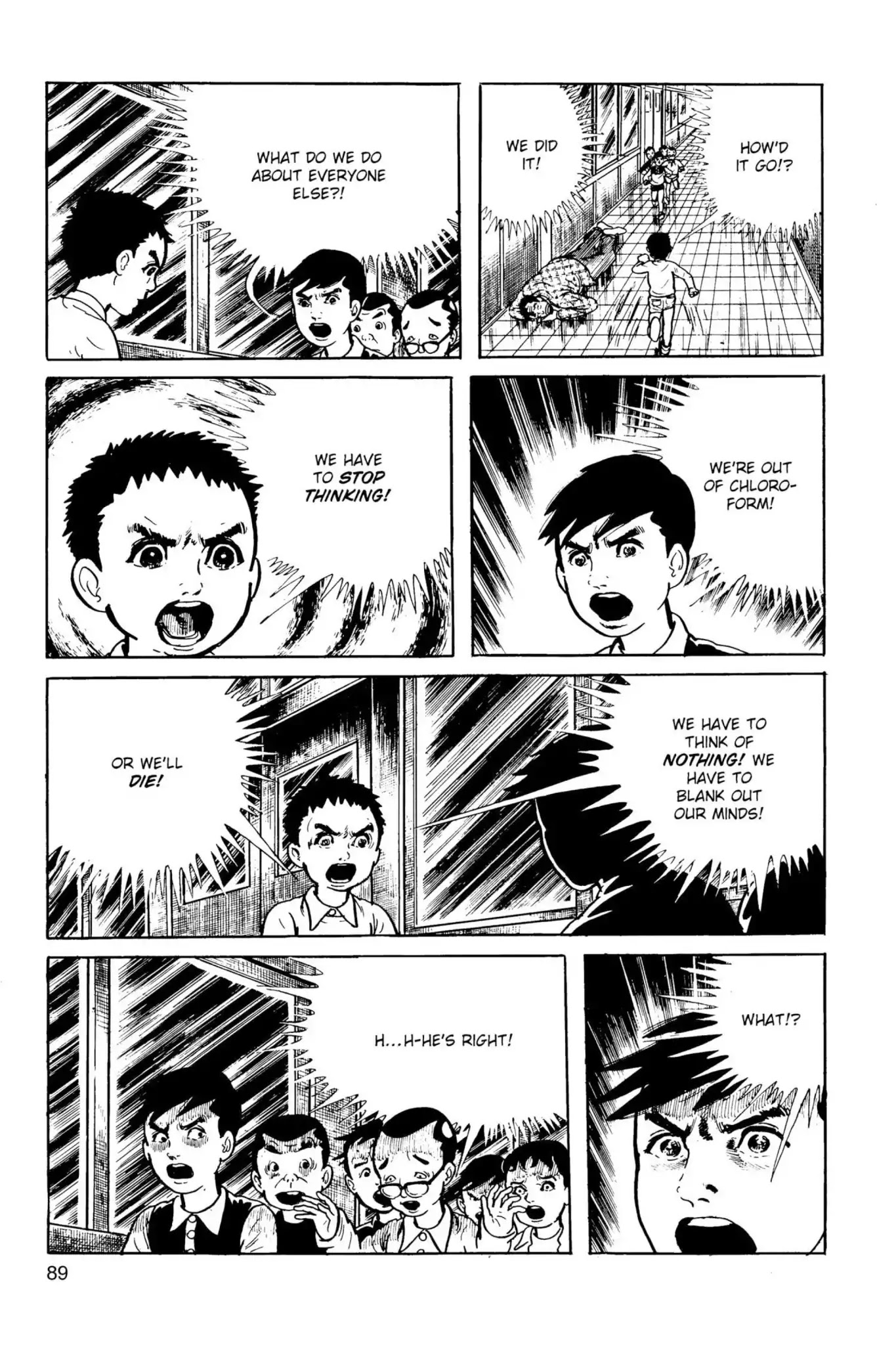 Drifting Classroom Chapter 15 page 39 - Chapter 15: The Monster Attacks
