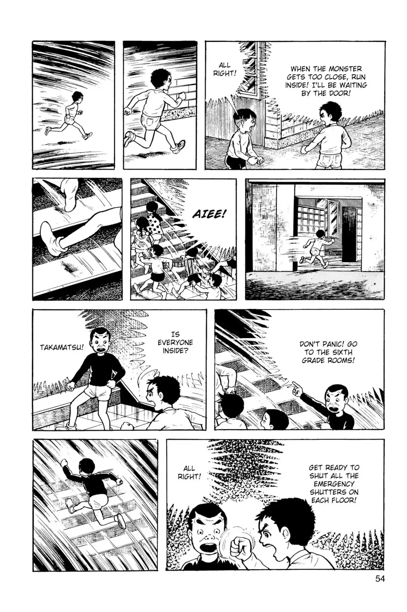 Drifting Classroom Chapter 15 page 4 - Chapter 15: The Monster Attacks