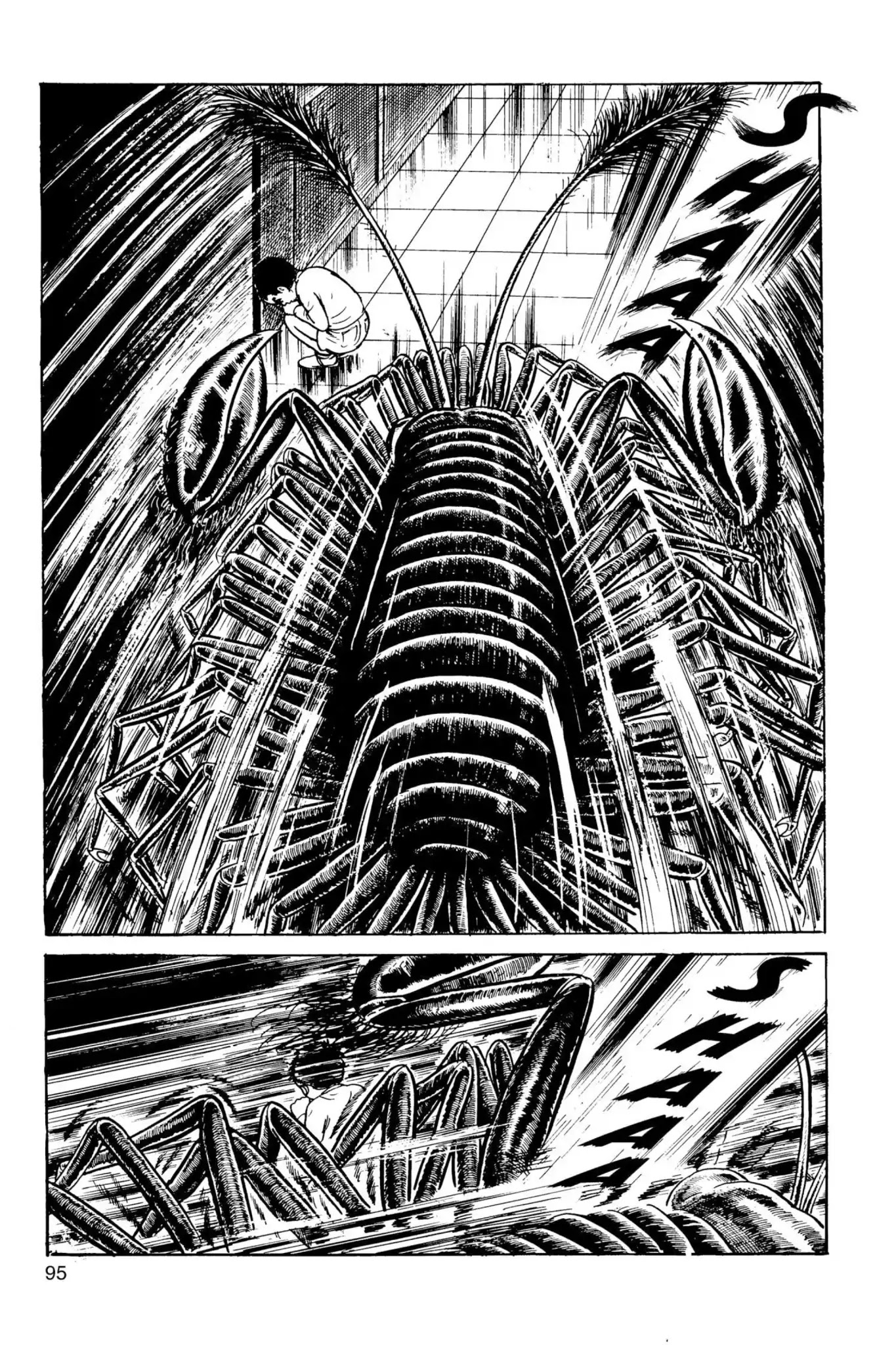 Drifting Classroom Chapter 15 page 45 - Chapter 15: The Monster Attacks
