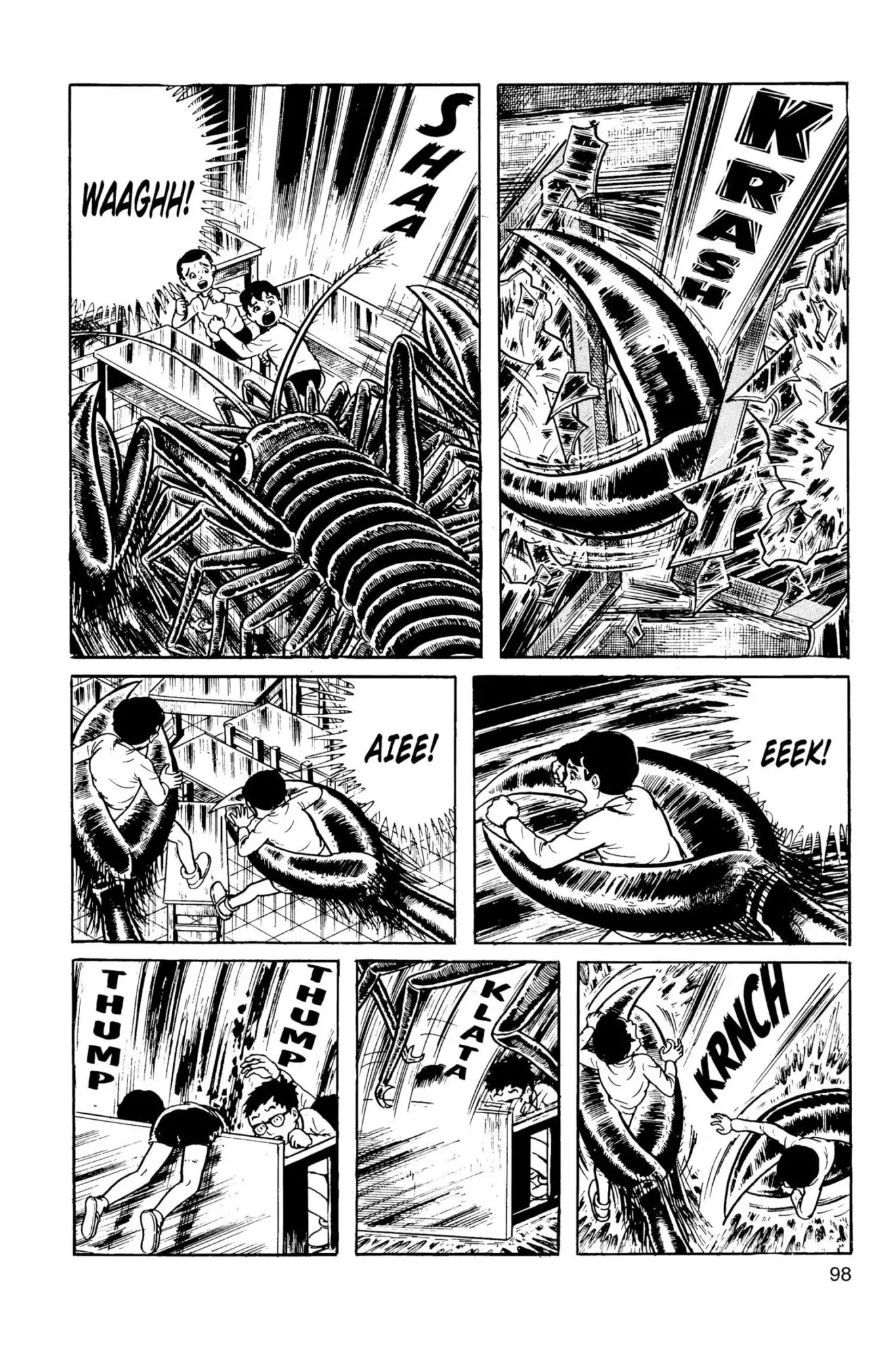 Drifting Classroom Chapter 15 page 48 - Chapter 15: The Monster Attacks