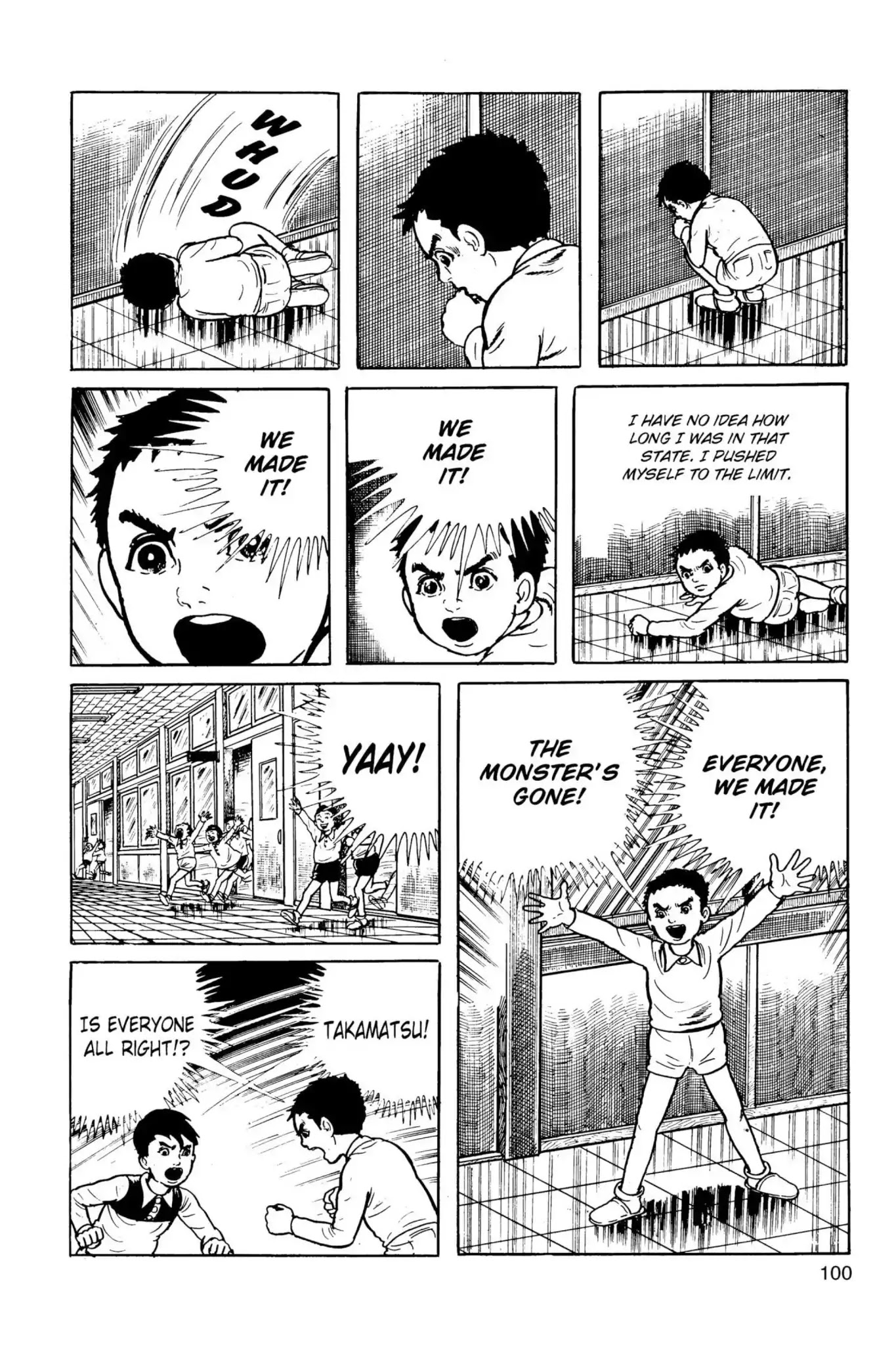 Drifting Classroom Chapter 15 page 50 - Chapter 15: The Monster Attacks