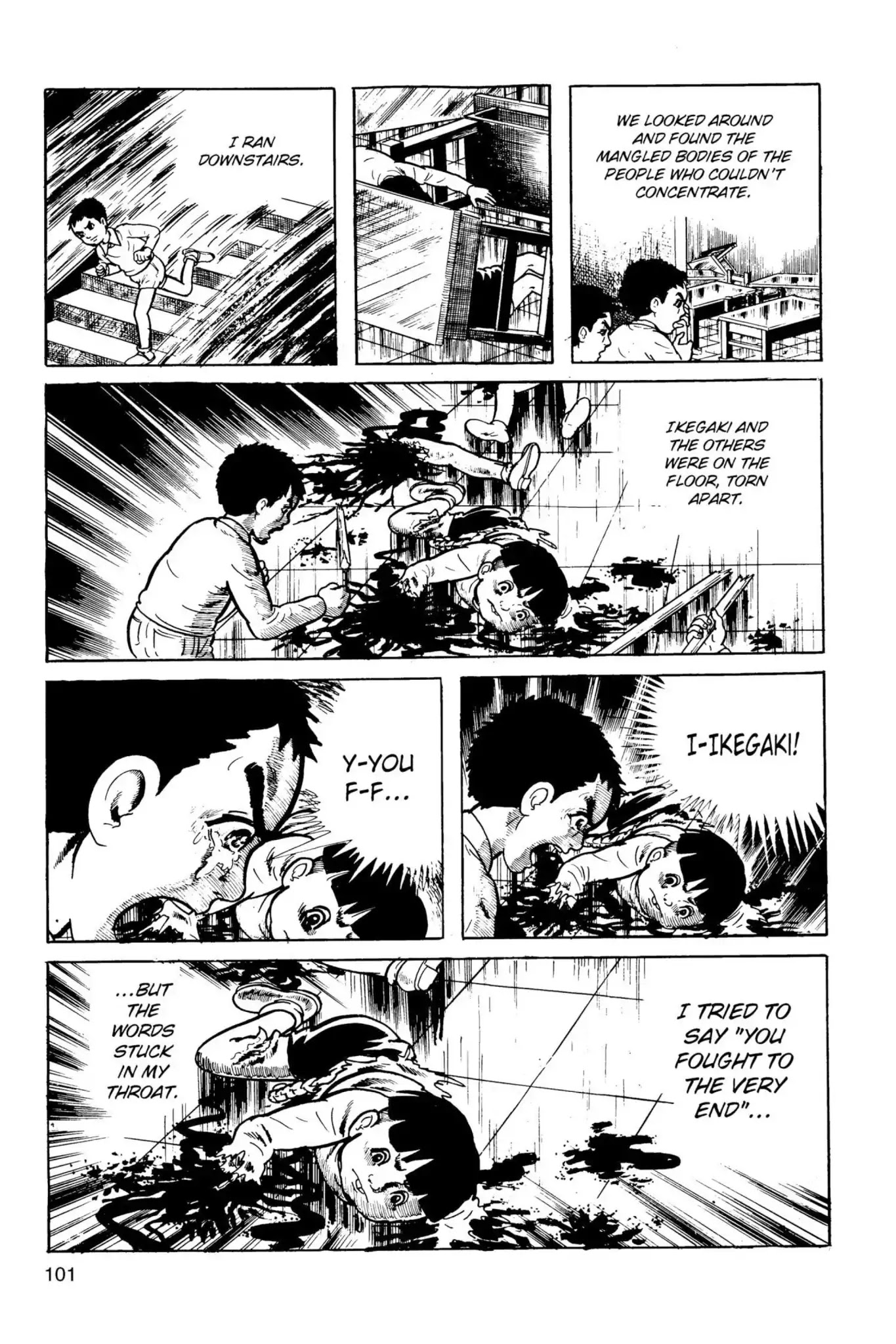 Drifting Classroom Chapter 15 page 51 - Chapter 15: The Monster Attacks