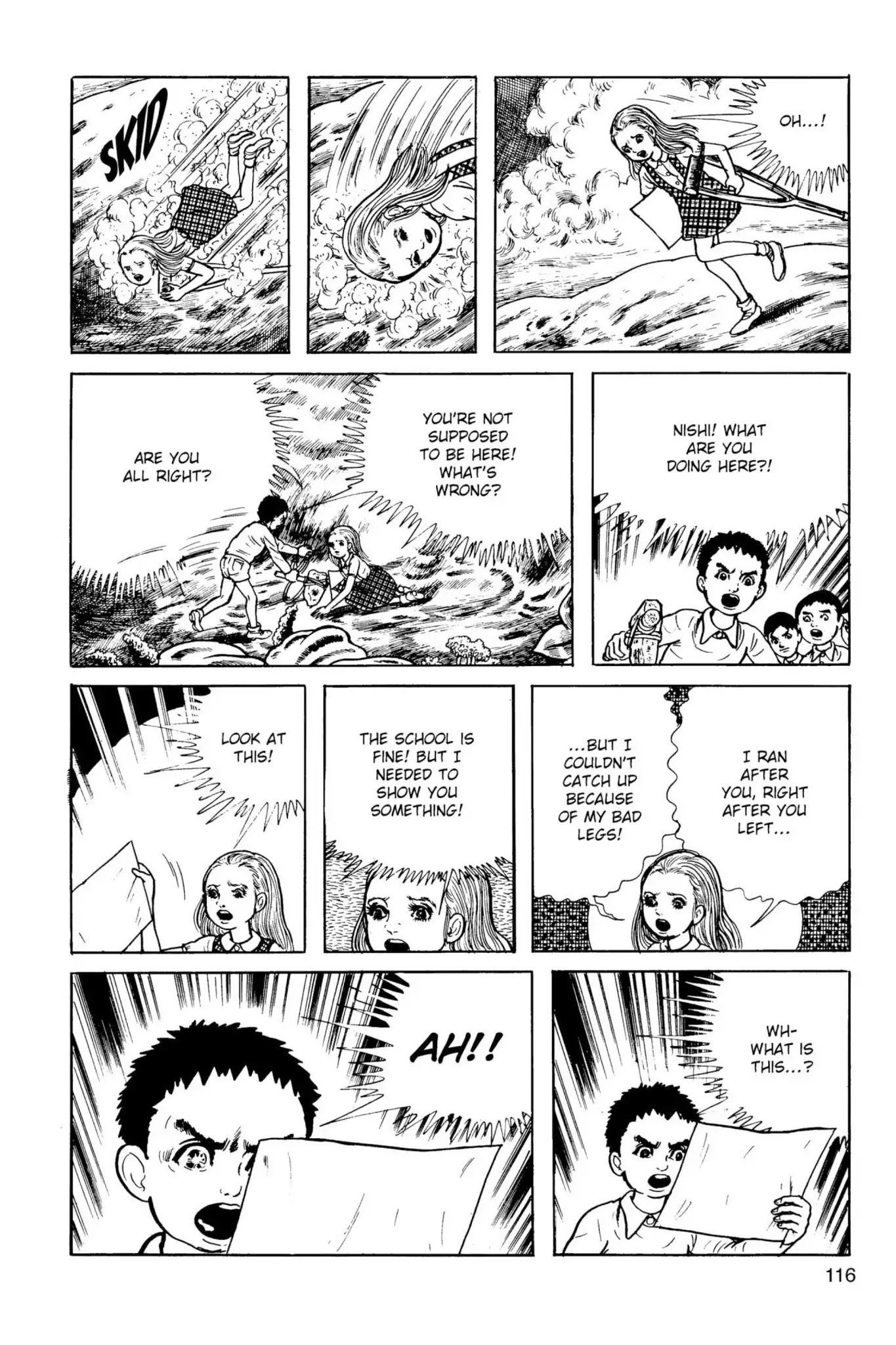 Drifting Classroom Chapter 16 page 14 - Chapter 16: A Desperate Act