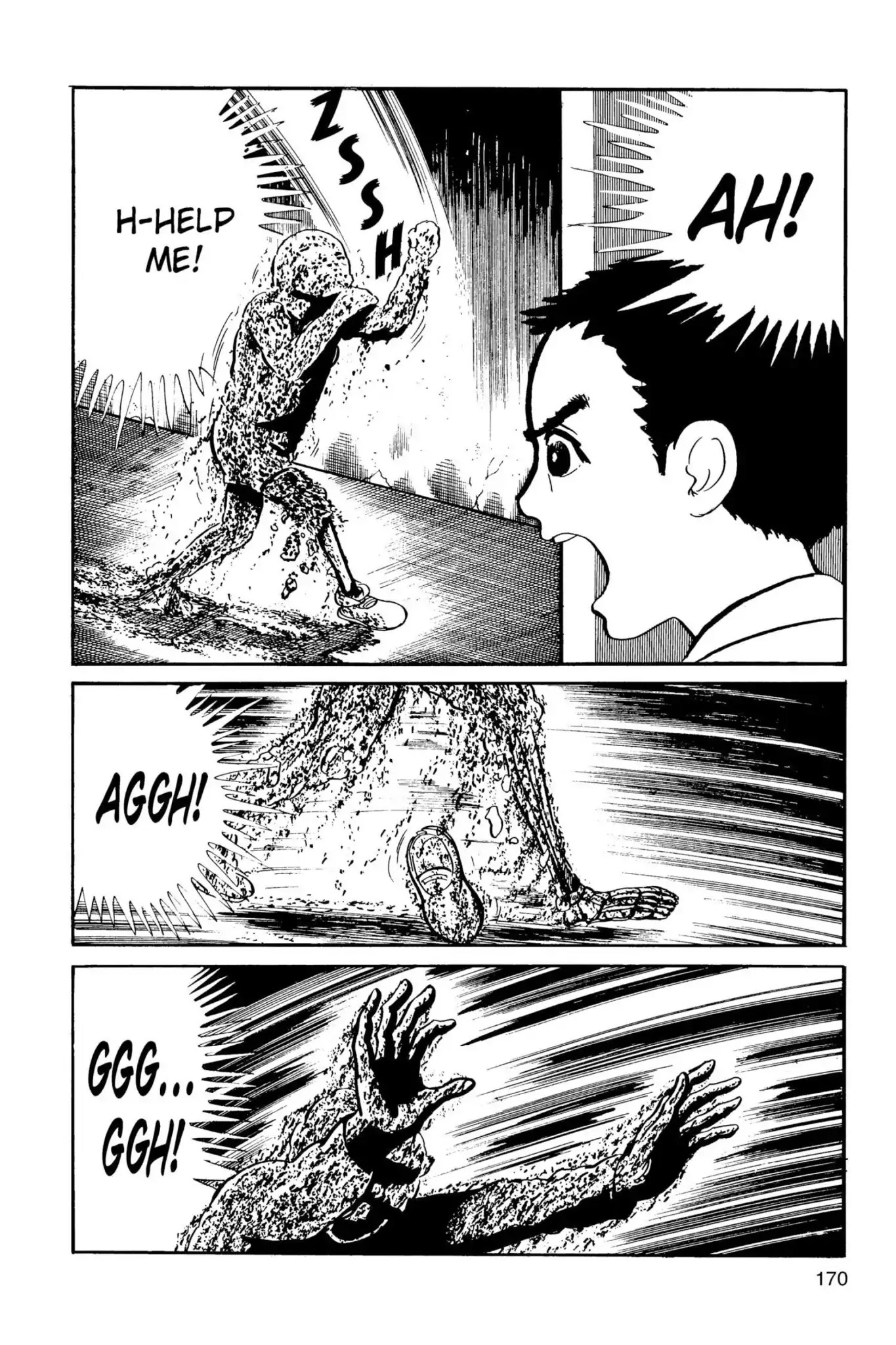 Drifting Classroom Chapter 17 page 14 - Chapter 17: The Small Enemy