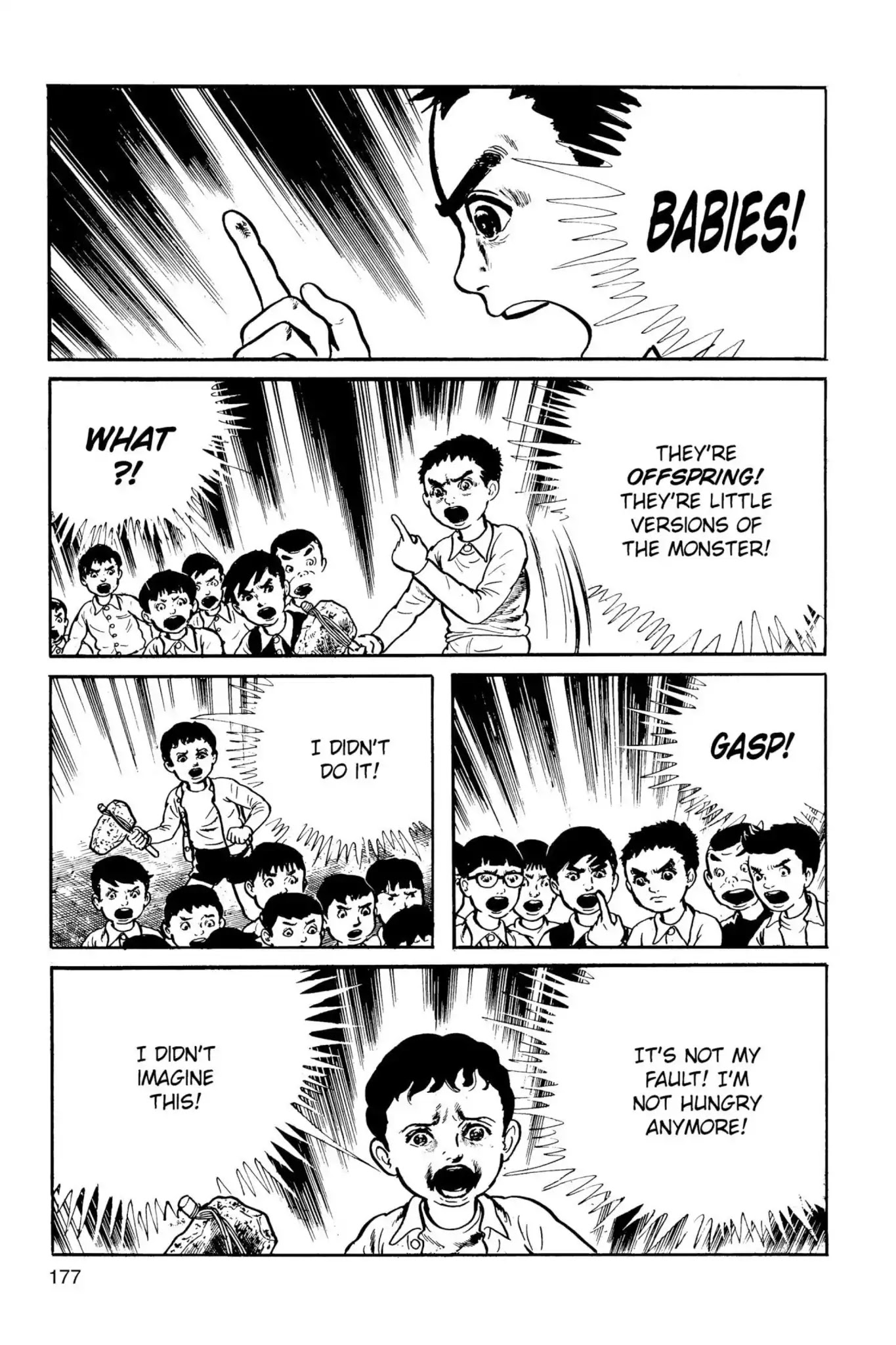 Drifting Classroom Chapter 17 page 21 - Chapter 17: The Small Enemy