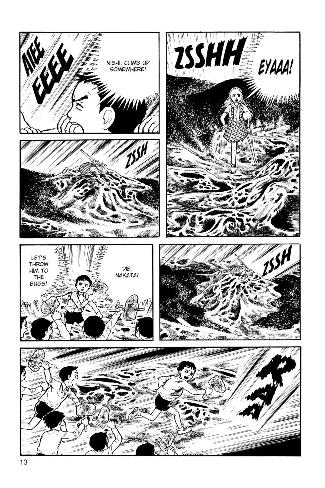 Drifting Classroom Chapter 18 page 14 - Chapter 18: The Courageous Blow