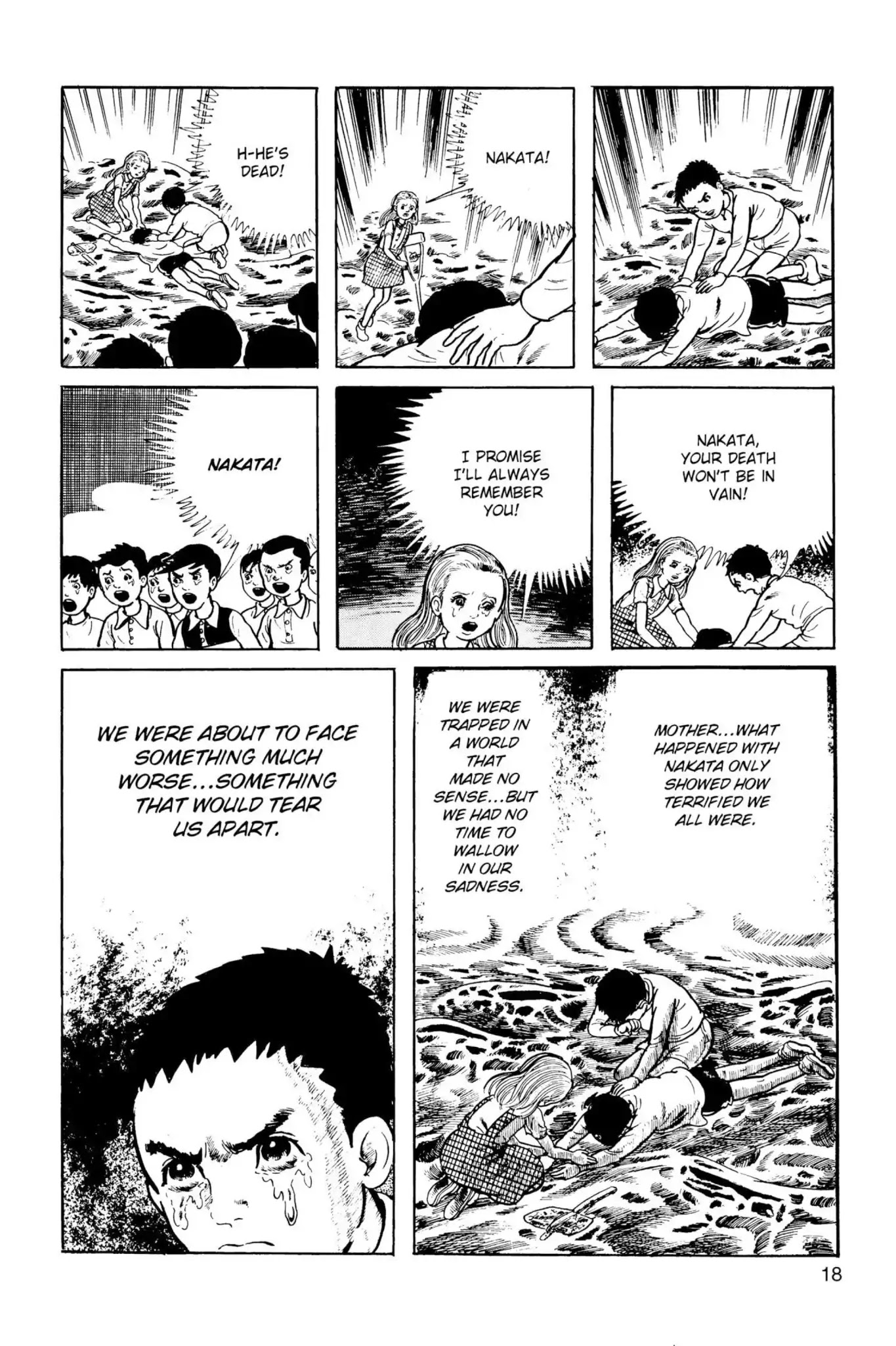 Drifting Classroom Chapter 18 page 19 - Chapter 18: The Courageous Blow