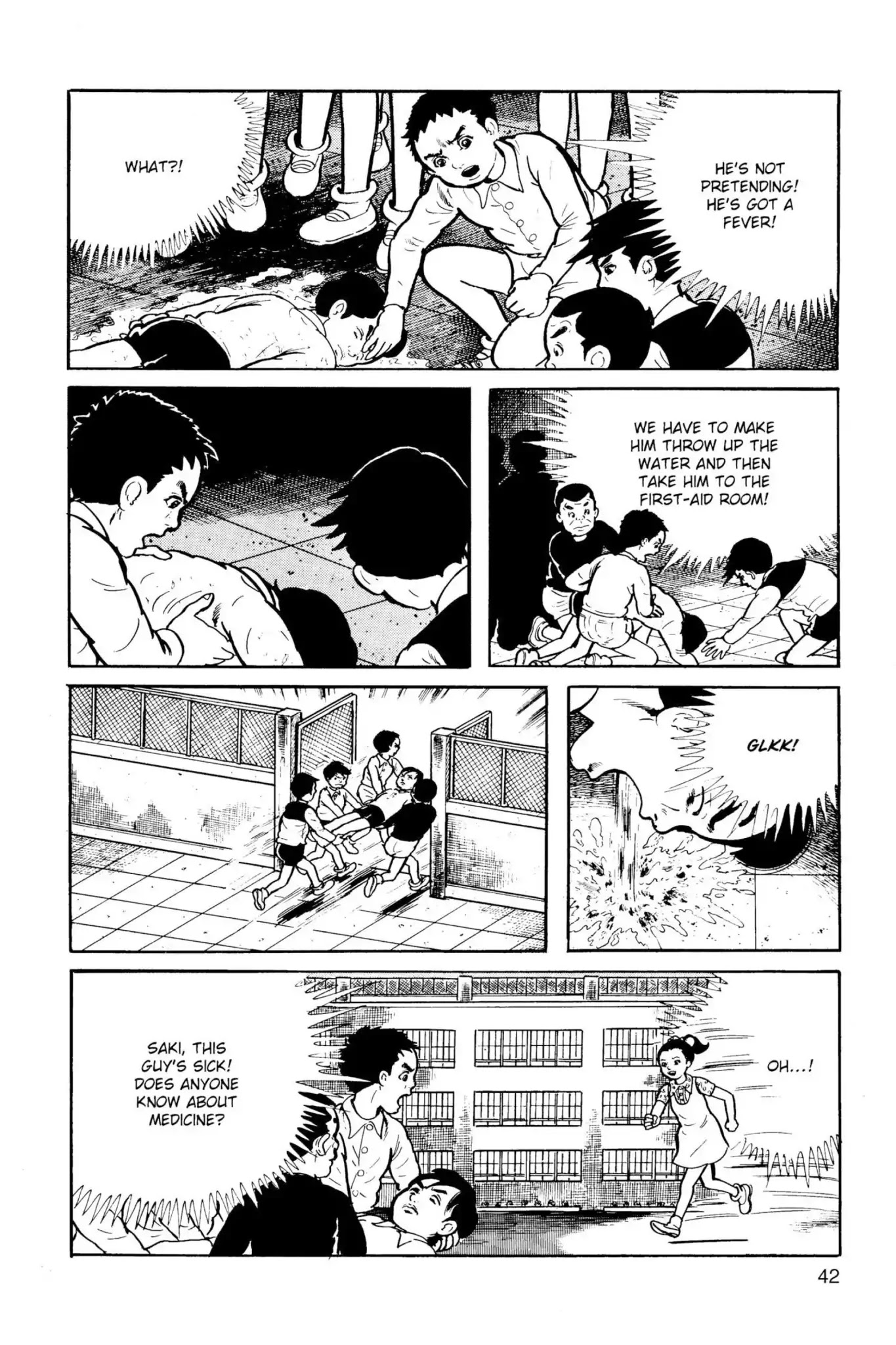 Drifting Classroom Chapter 19 page 24 - Chapter 19: The Fatal Thirst