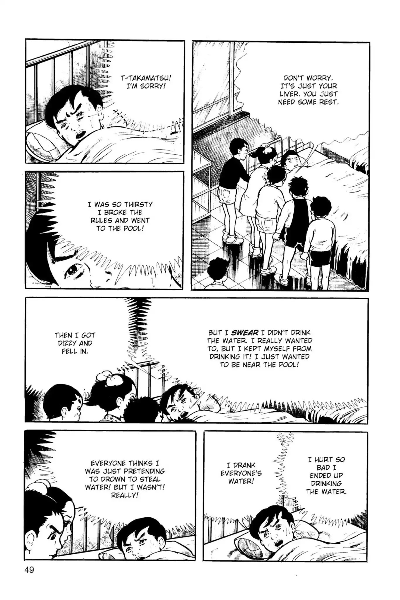 Drifting Classroom Chapter 19 page 31 - Chapter 19: The Fatal Thirst
