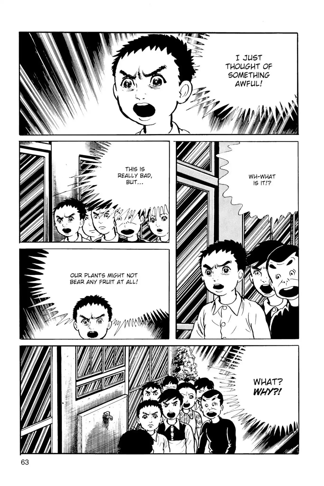 Drifting Classroom Chapter 19 page 45 - Chapter 19: The Fatal Thirst