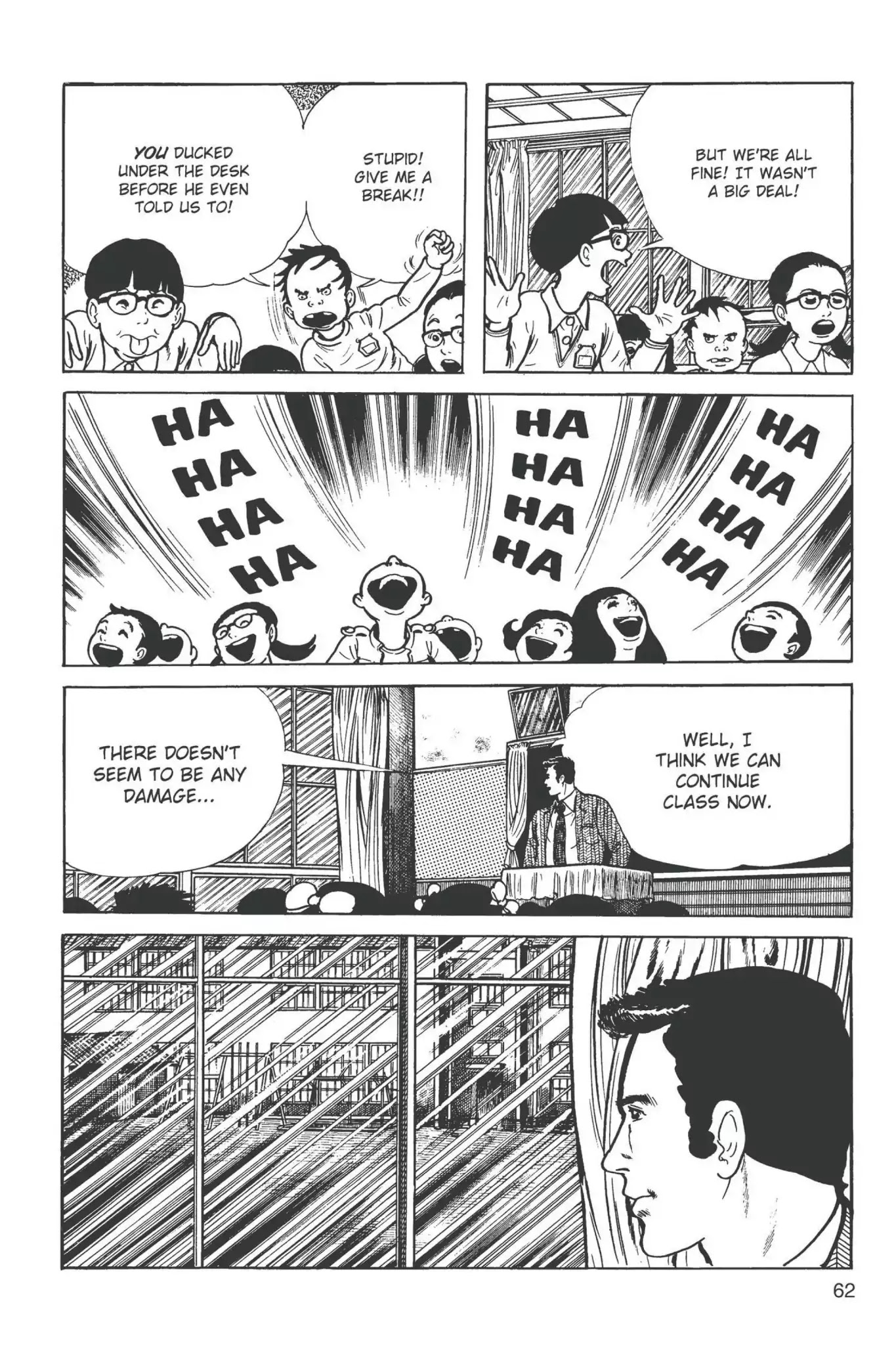 Drifting Classroom Chapter 2 page 21 - Chapter 2: The Quake