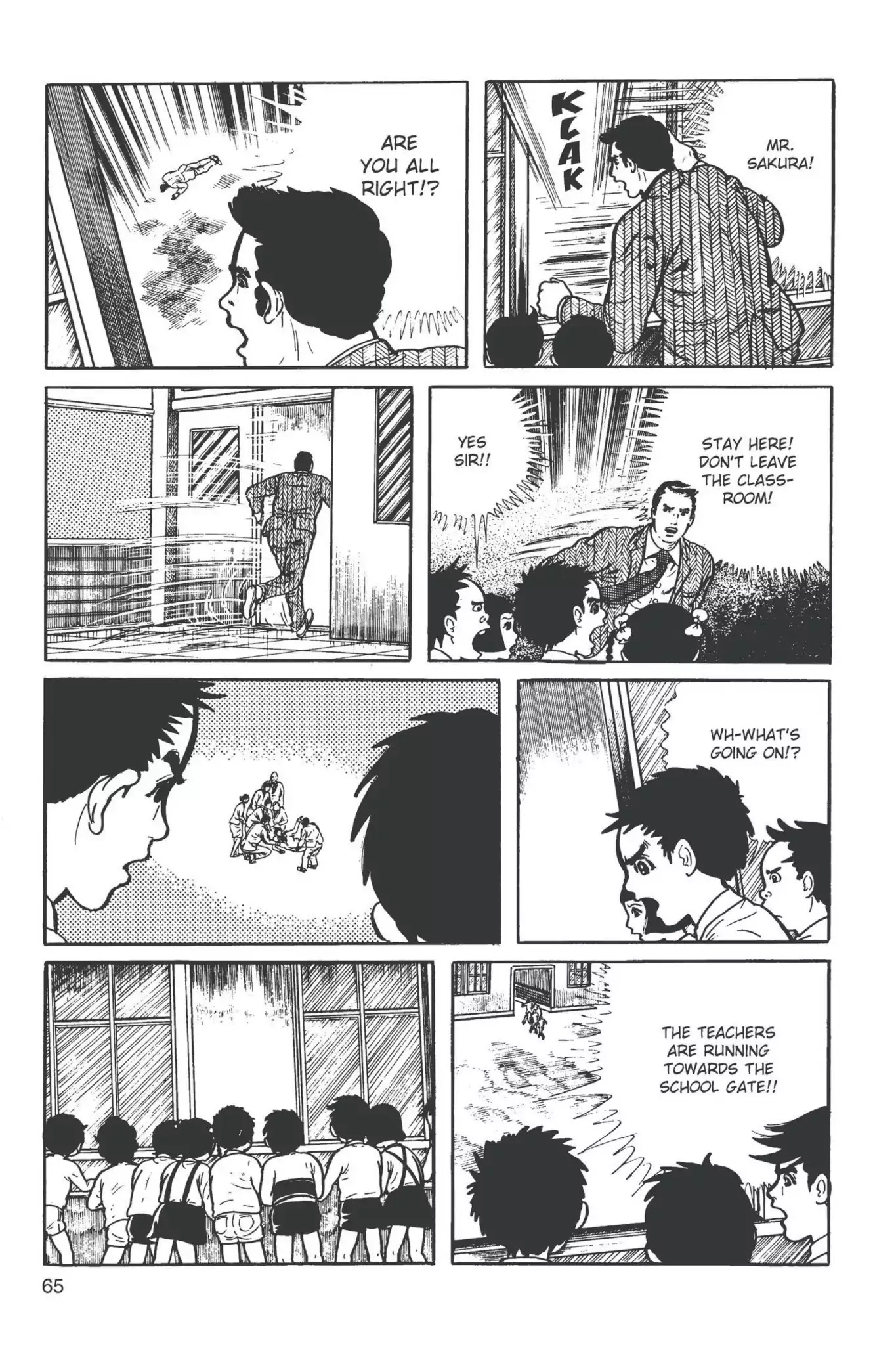 Drifting Classroom Chapter 2 page 24 - Chapter 2: The Quake