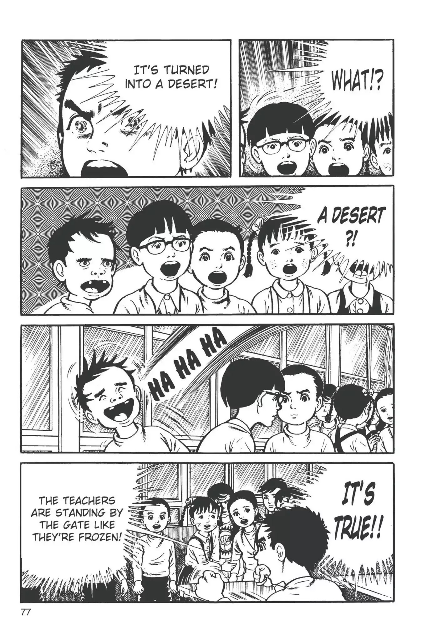 Drifting Classroom Chapter 2 page 34 - Chapter 2: The Quake