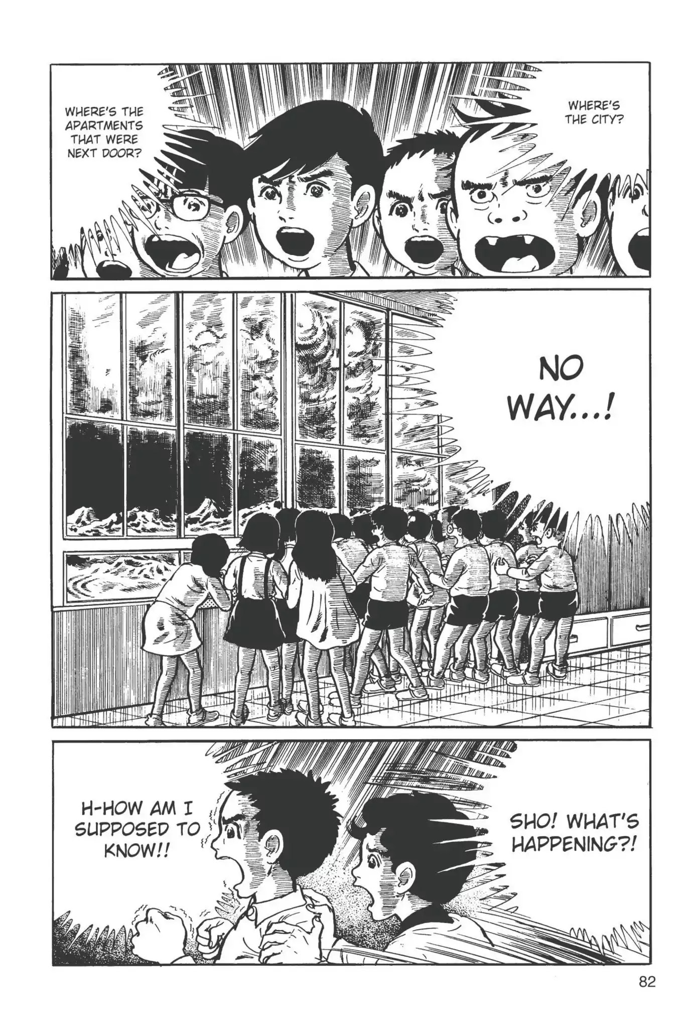 Drifting Classroom Chapter 2 page 38 - Chapter 2: The Quake