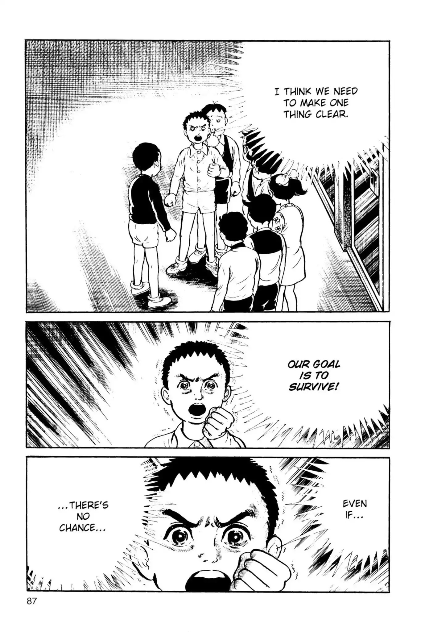 Drifting Classroom Chapter 20 page 13 - Chapter 20: Black Spots