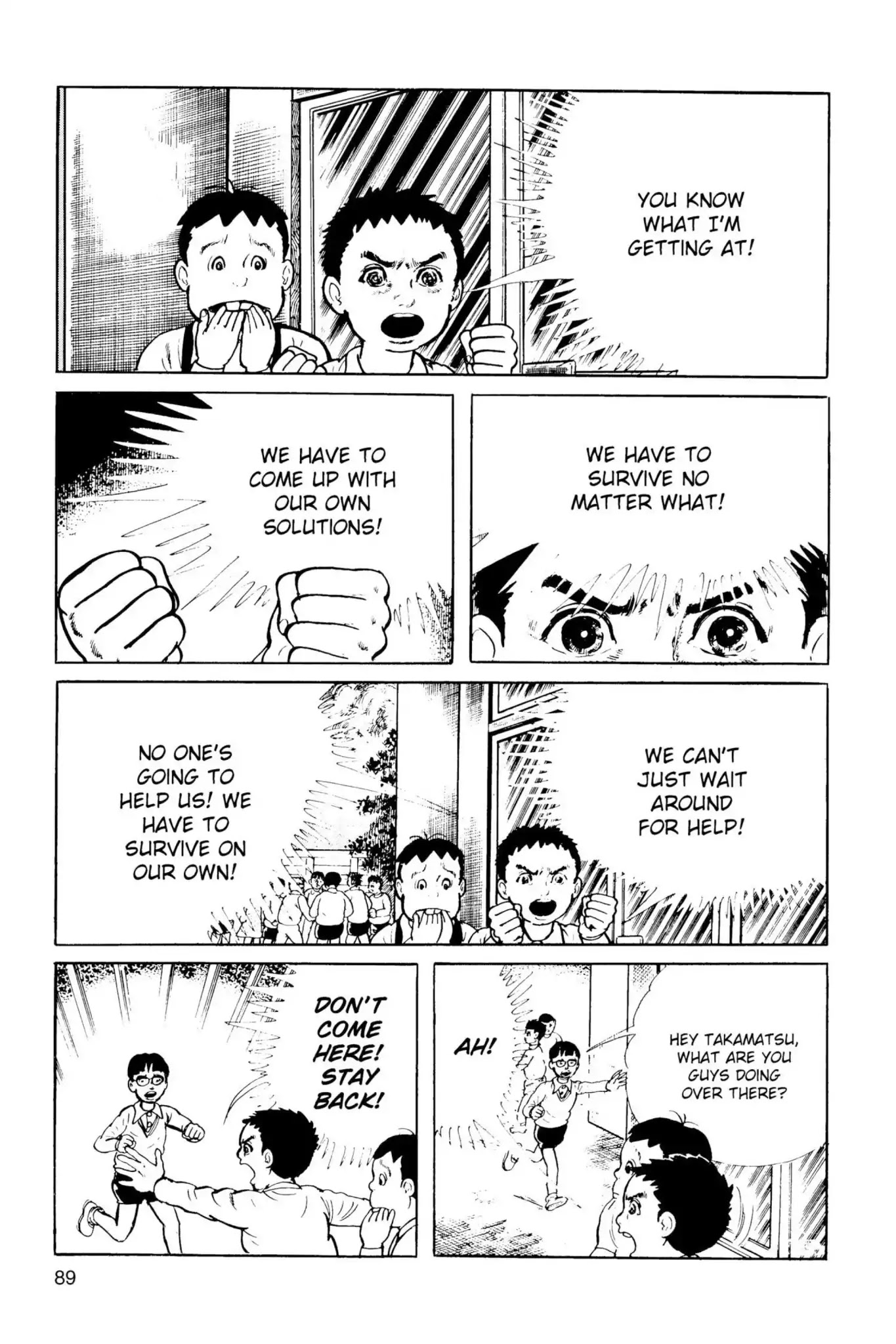 Drifting Classroom Chapter 20 page 15 - Chapter 20: Black Spots