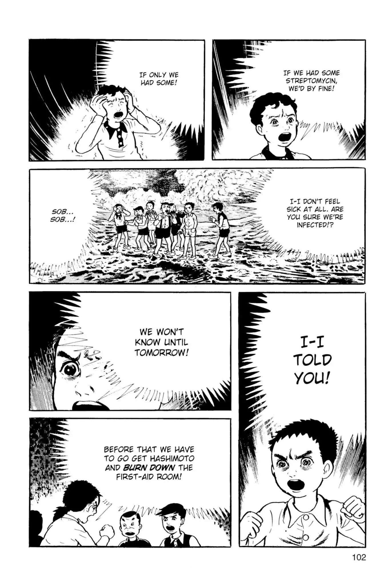 Drifting Classroom Chapter 20 page 28 - Chapter 20: Black Spots