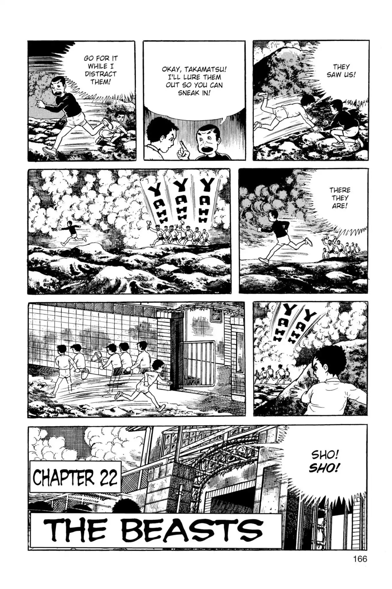 Drifting Classroom Chapter 22 page 1 - Chapter 22: The Beasts