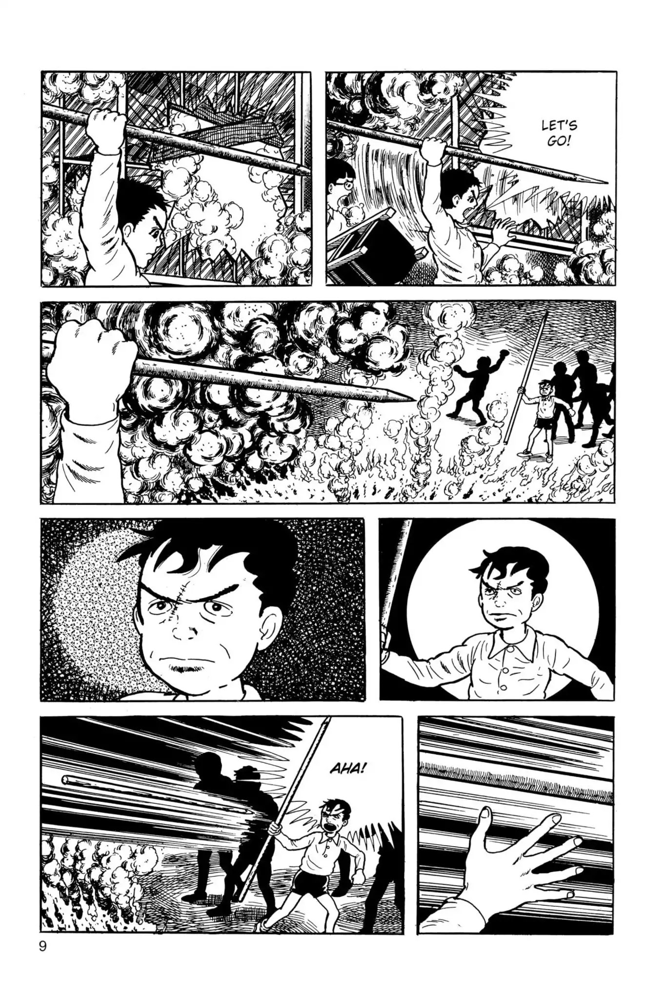 Drifting Classroom Chapter 23 page 10 - Chapter 23: The Shadow of Death