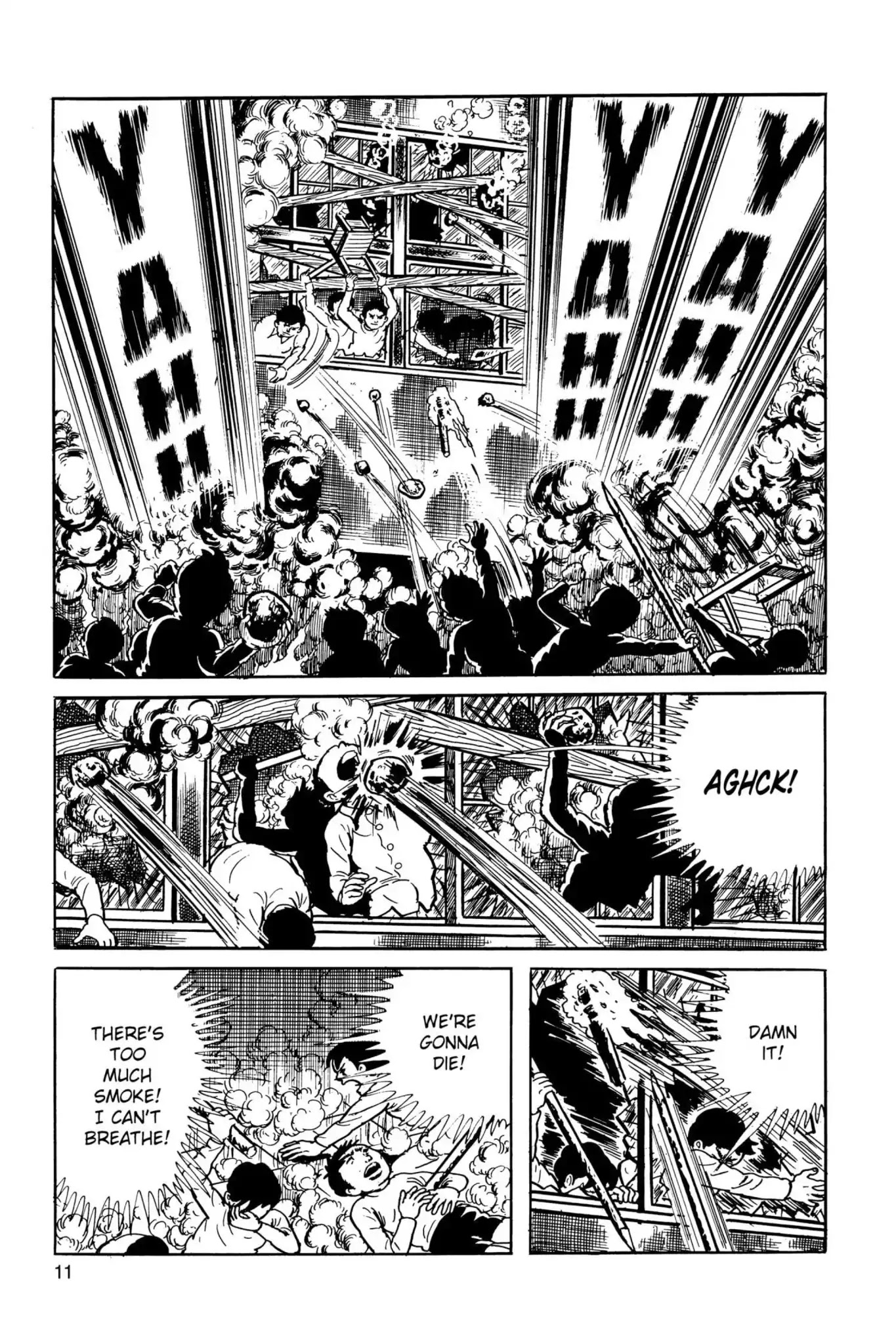 Drifting Classroom Chapter 23 page 12 - Chapter 23: The Shadow of Death