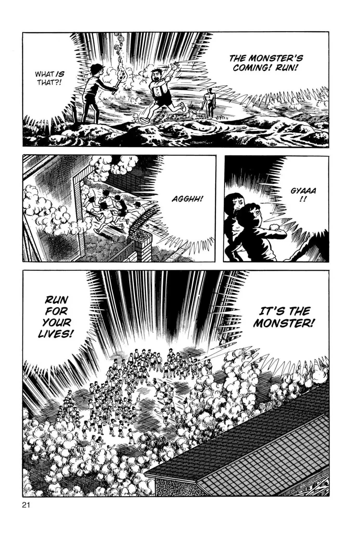 Drifting Classroom Chapter 23 page 22 - Chapter 23: The Shadow of Death