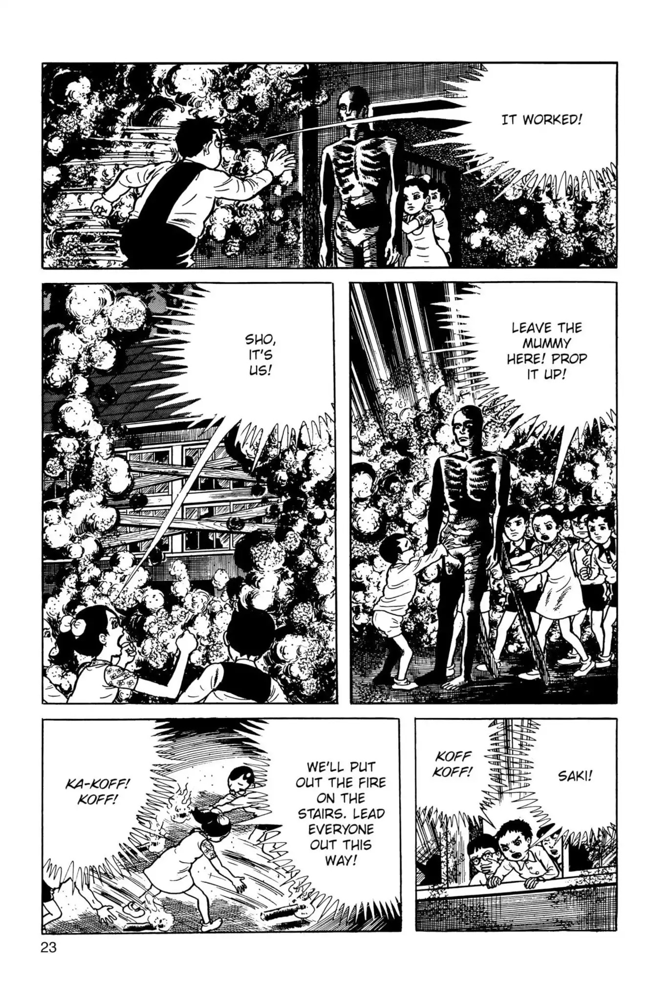 Drifting Classroom Chapter 23 page 24 - Chapter 23: The Shadow of Death
